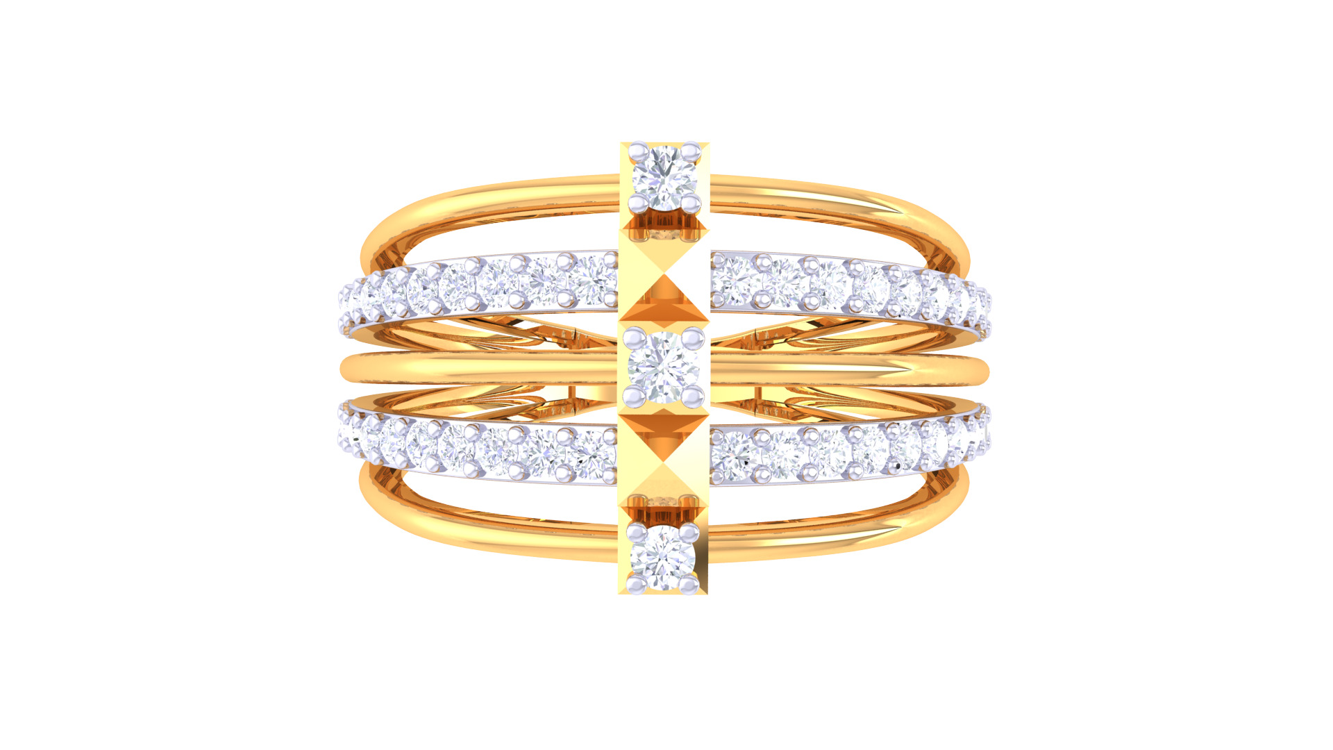 Women Ring MTL 3dm STL OBJ FBX Details 3D print model_3