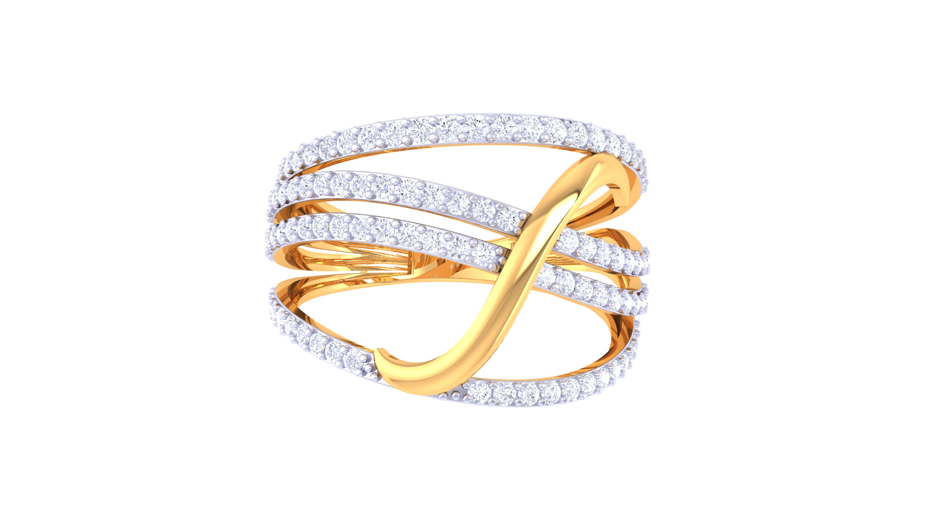 Women Ring MTL 3dm STL OBJ FBX Details 3D print model_3