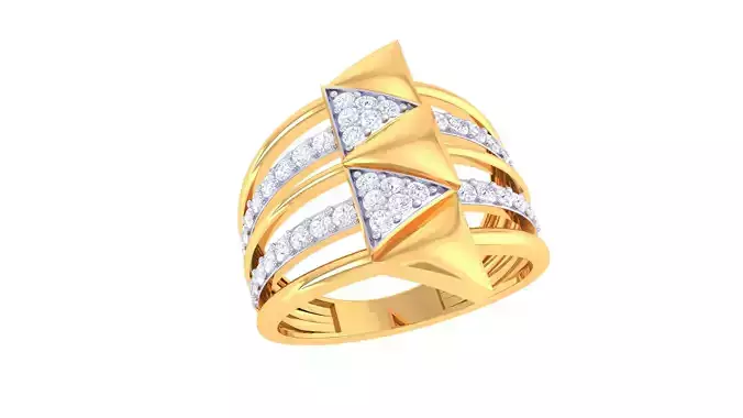  Women Ring MTL 3dm STL OBJ FBX Details
