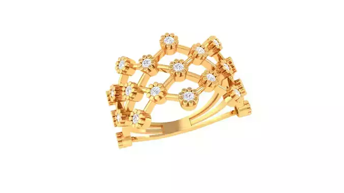  Women Ring MTL 3dm STL OBJ FBX Details