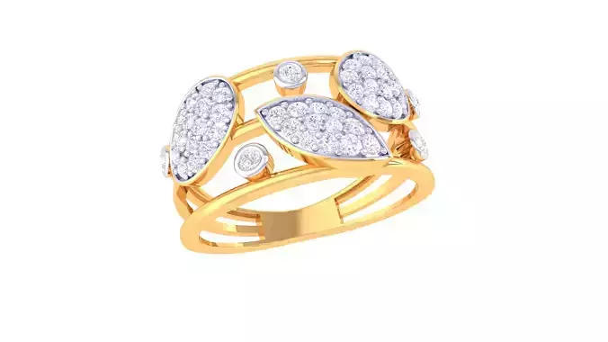  Women Ring MTL 3dm STL OBJ FBX Details