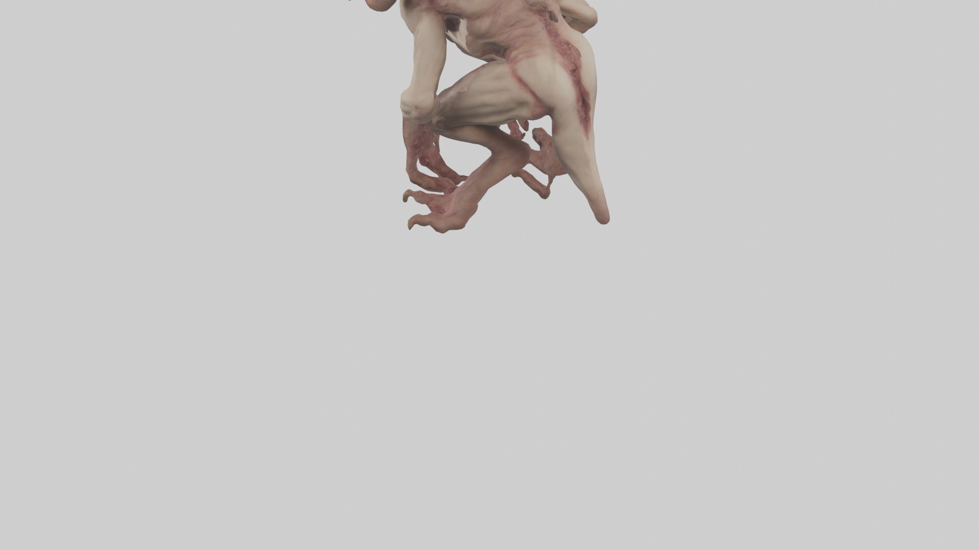 Flesh monster model 3D model_3