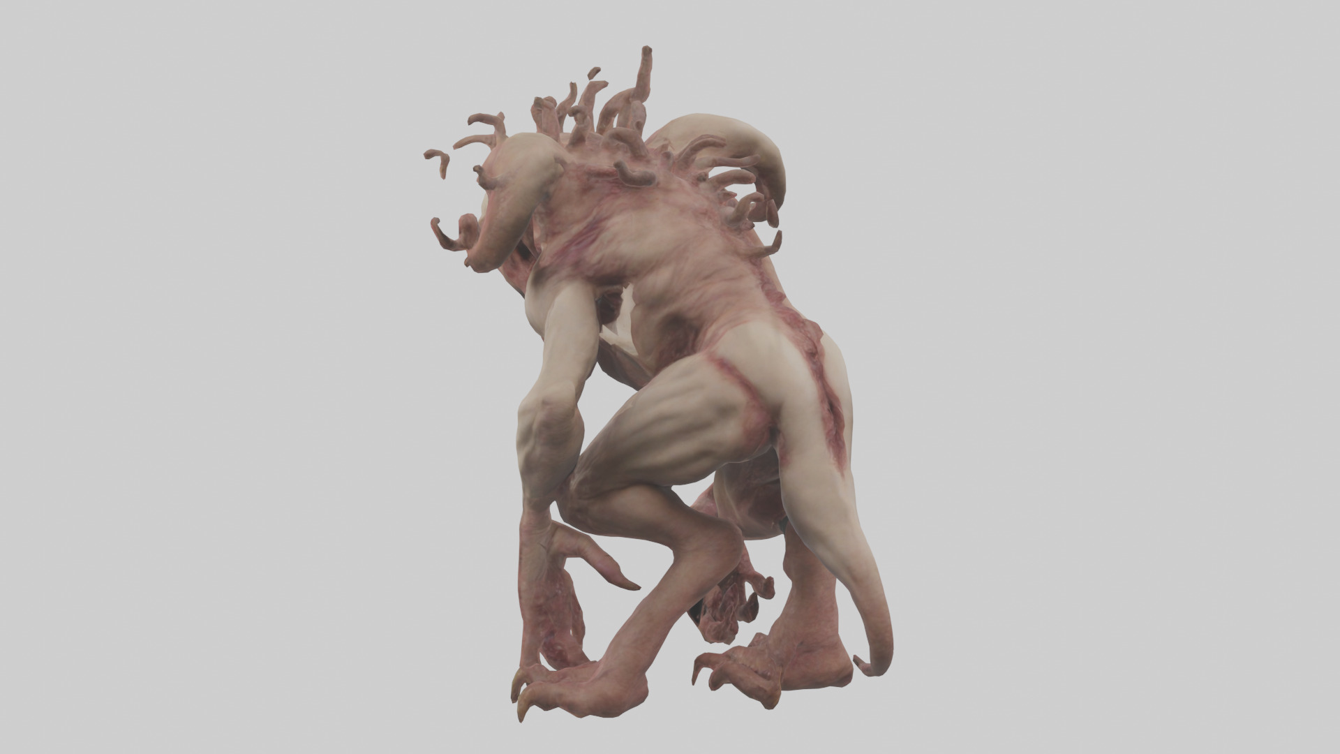 Flesh monster model 3D model_1