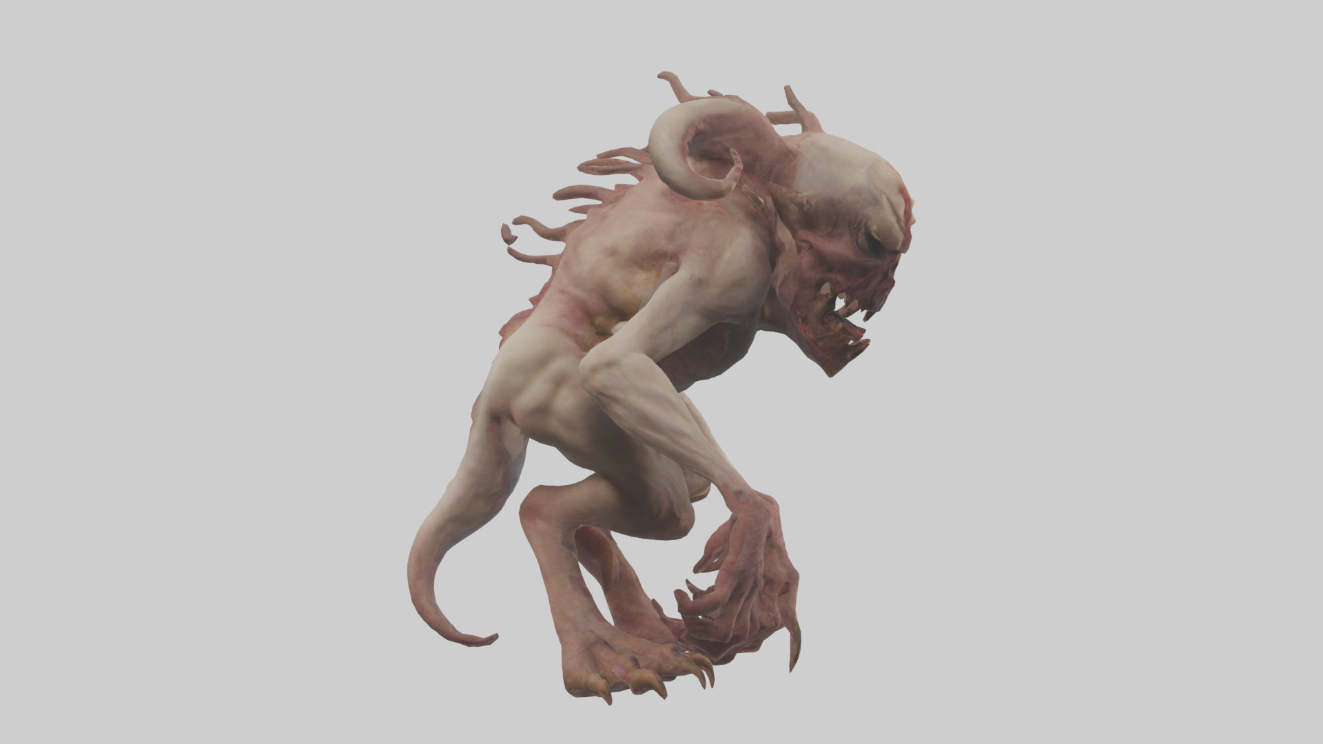Flesh monster model 3D model_13
