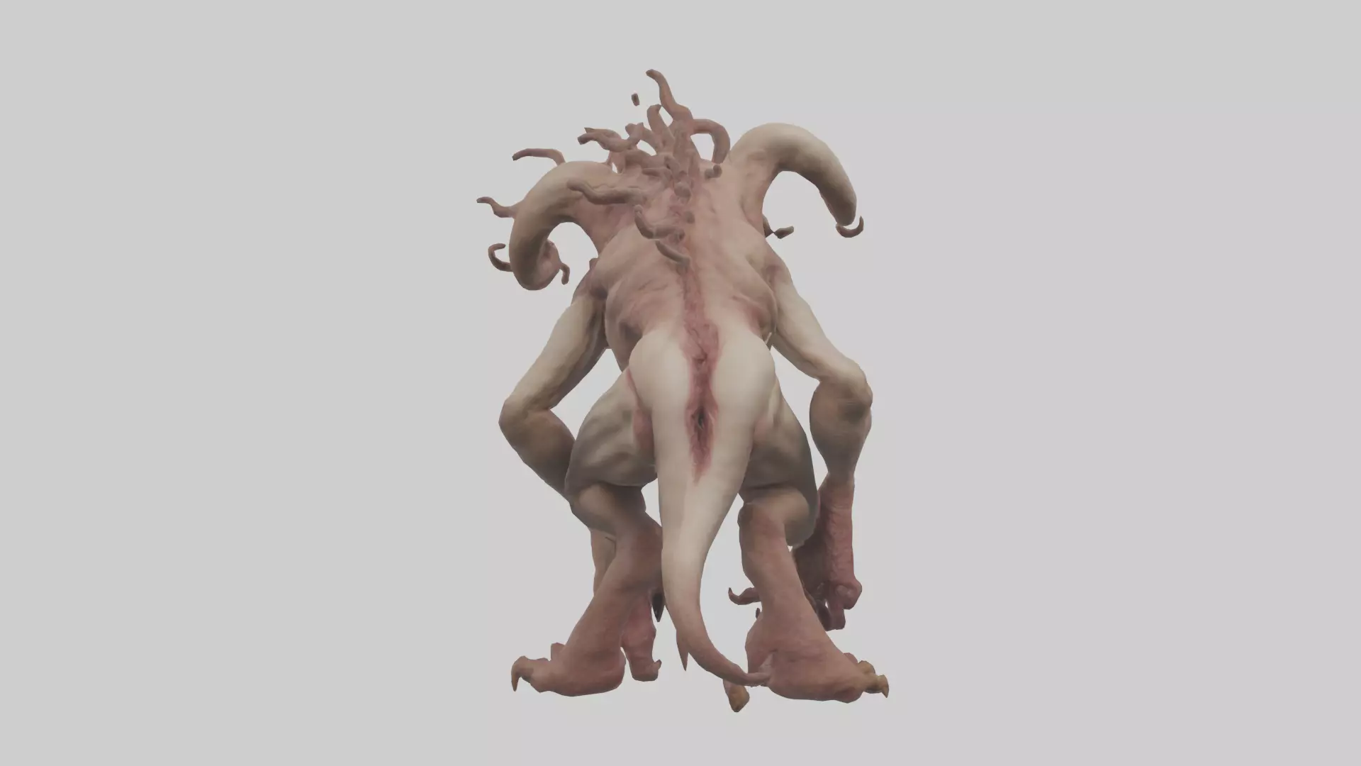 Flesh monster model 3D model_0