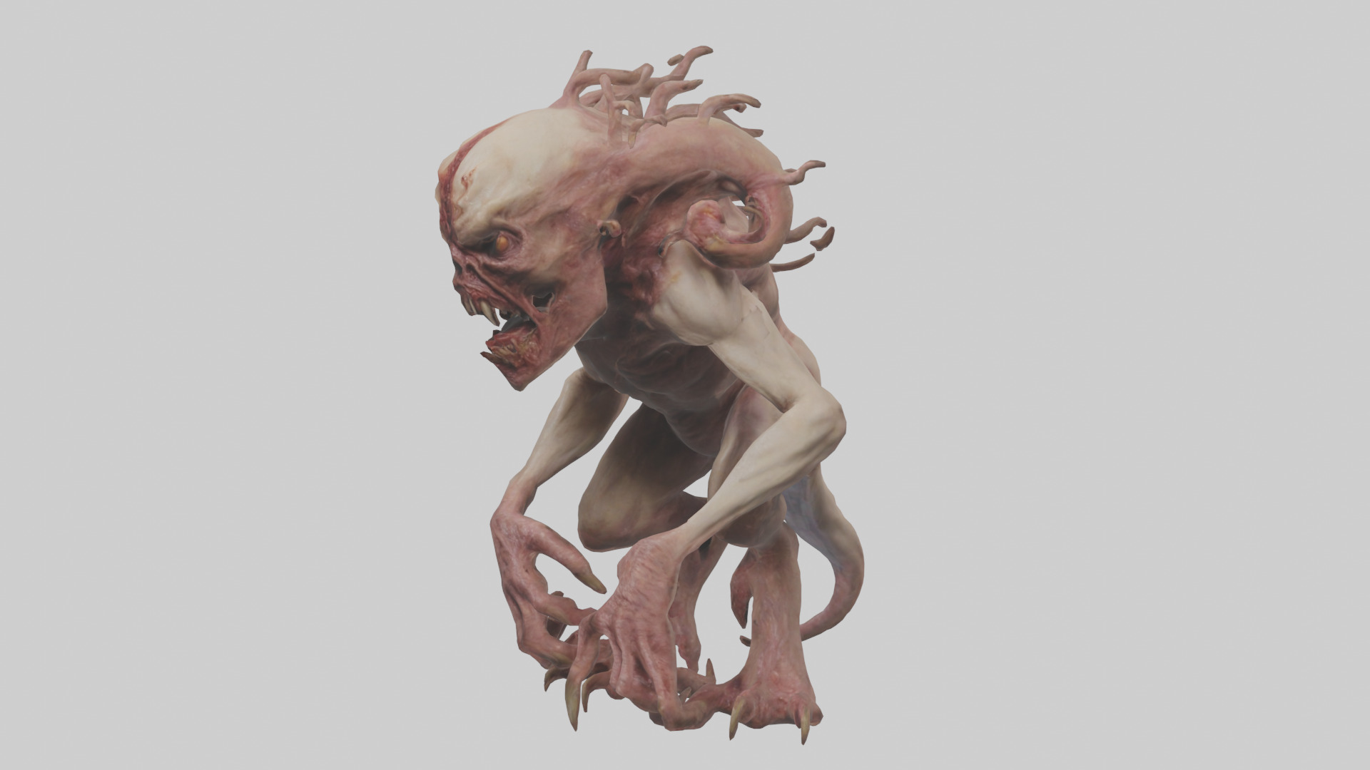 Flesh monster model 3D model_8