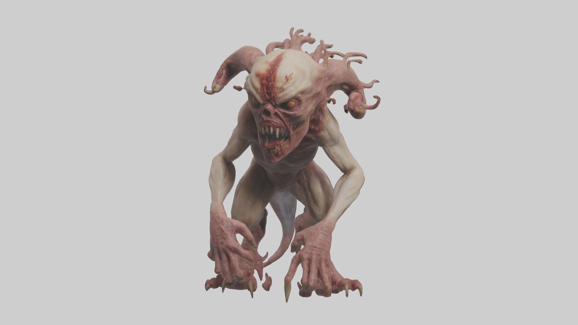 Flesh monster model 3D model_9