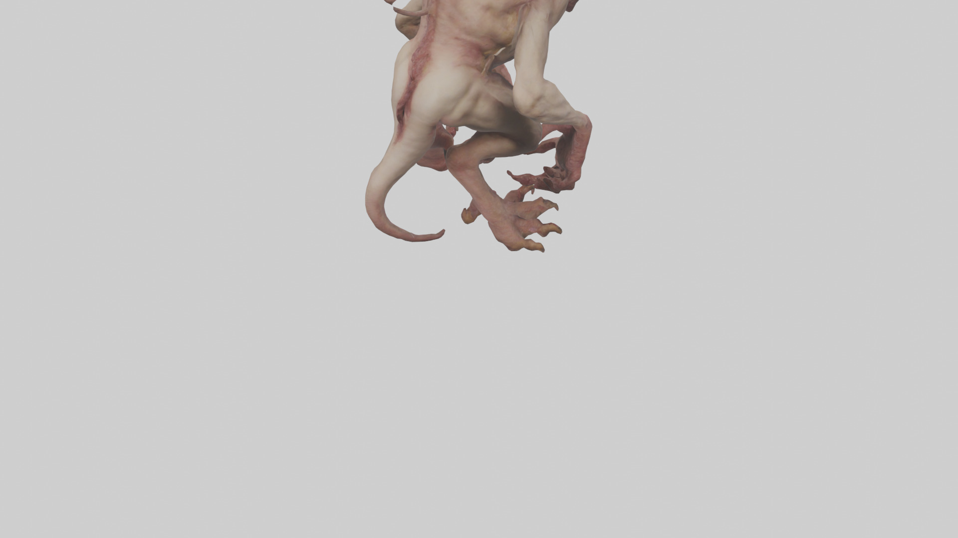 Flesh monster model 3D model_4