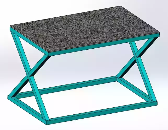 Marble table with SS frame and dining table