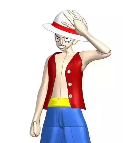 TCS - Criando a arte divertida Luffi one piece