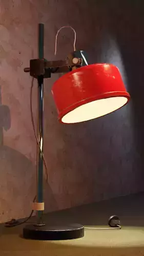 Soviet lamp low-poly game ready