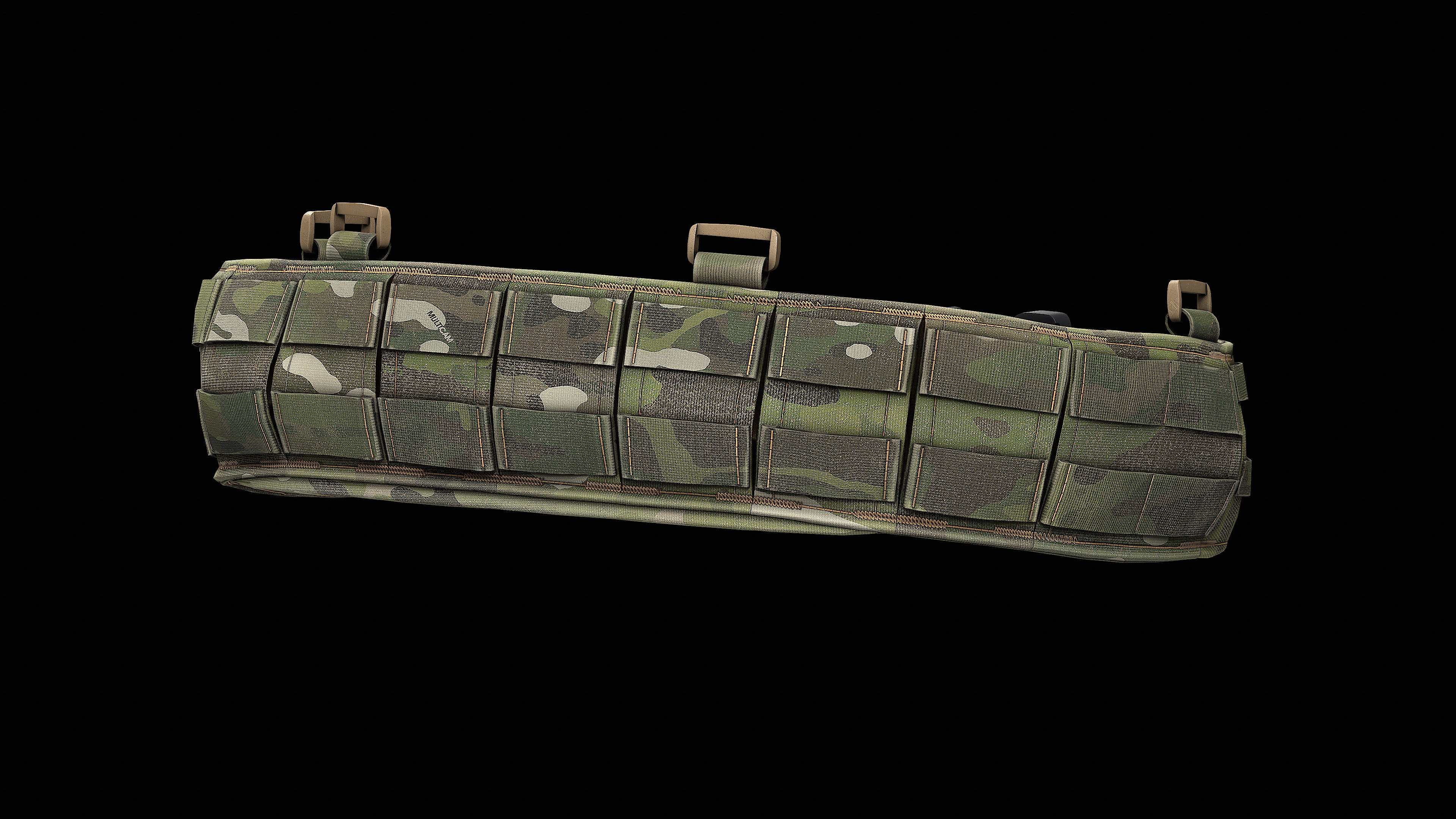 TYR Tactical Gunfighter MAB Belt Low-poly 3D model_7