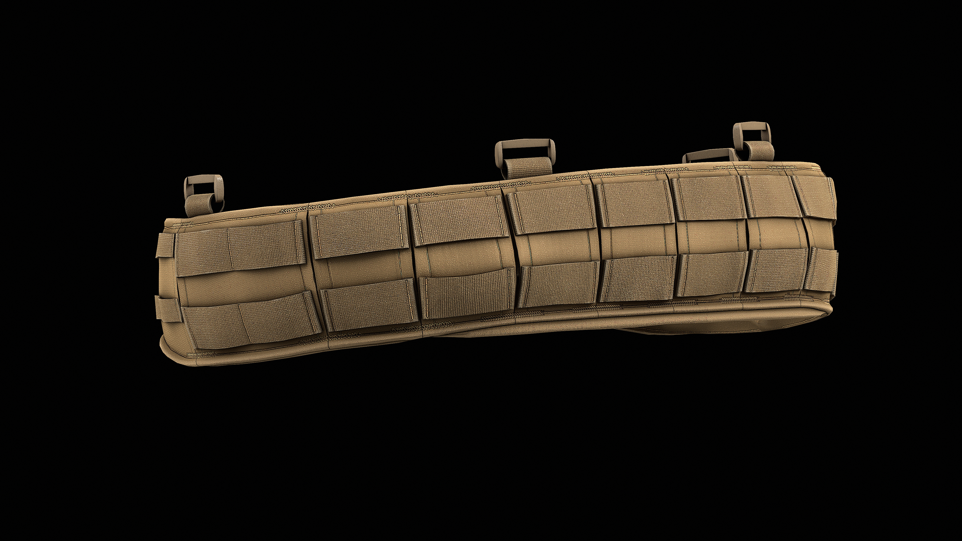 TYR Tactical Gunfighter MAB Belt Low-poly 3D model_17