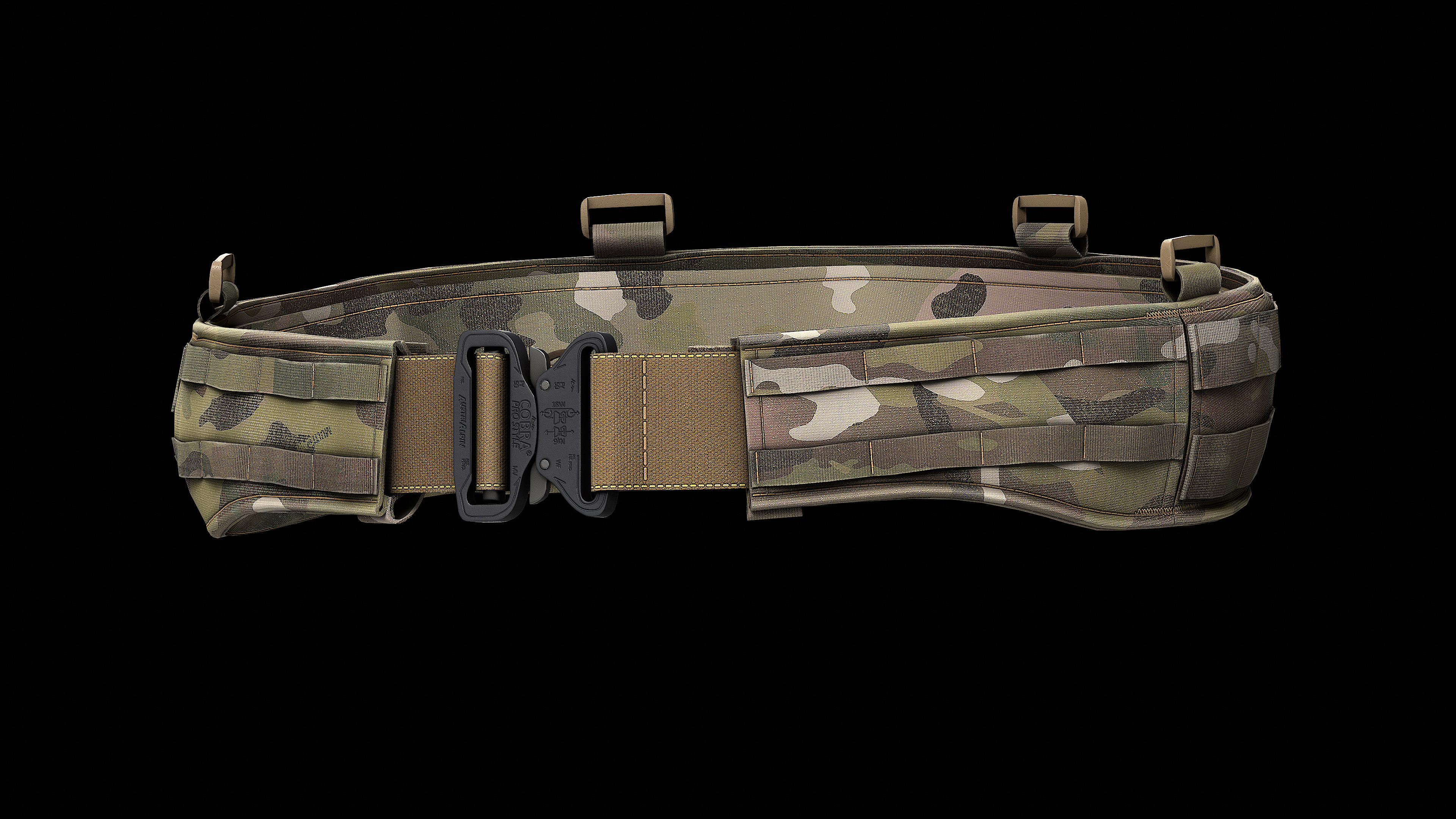 TYR Tactical Gunfighter MAB Belt Low-poly 3D model_27