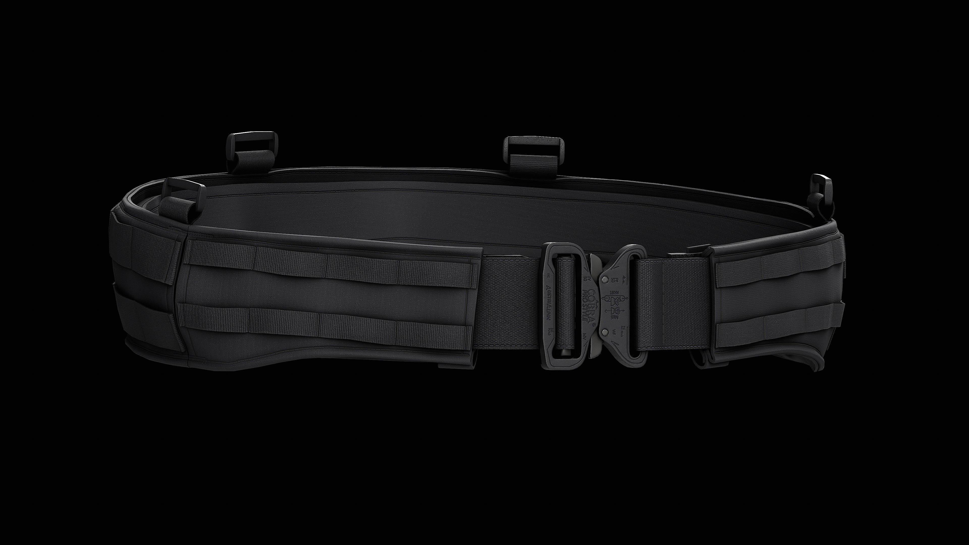 TYR Tactical Gunfighter MAB Belt Low-poly 3D model_2