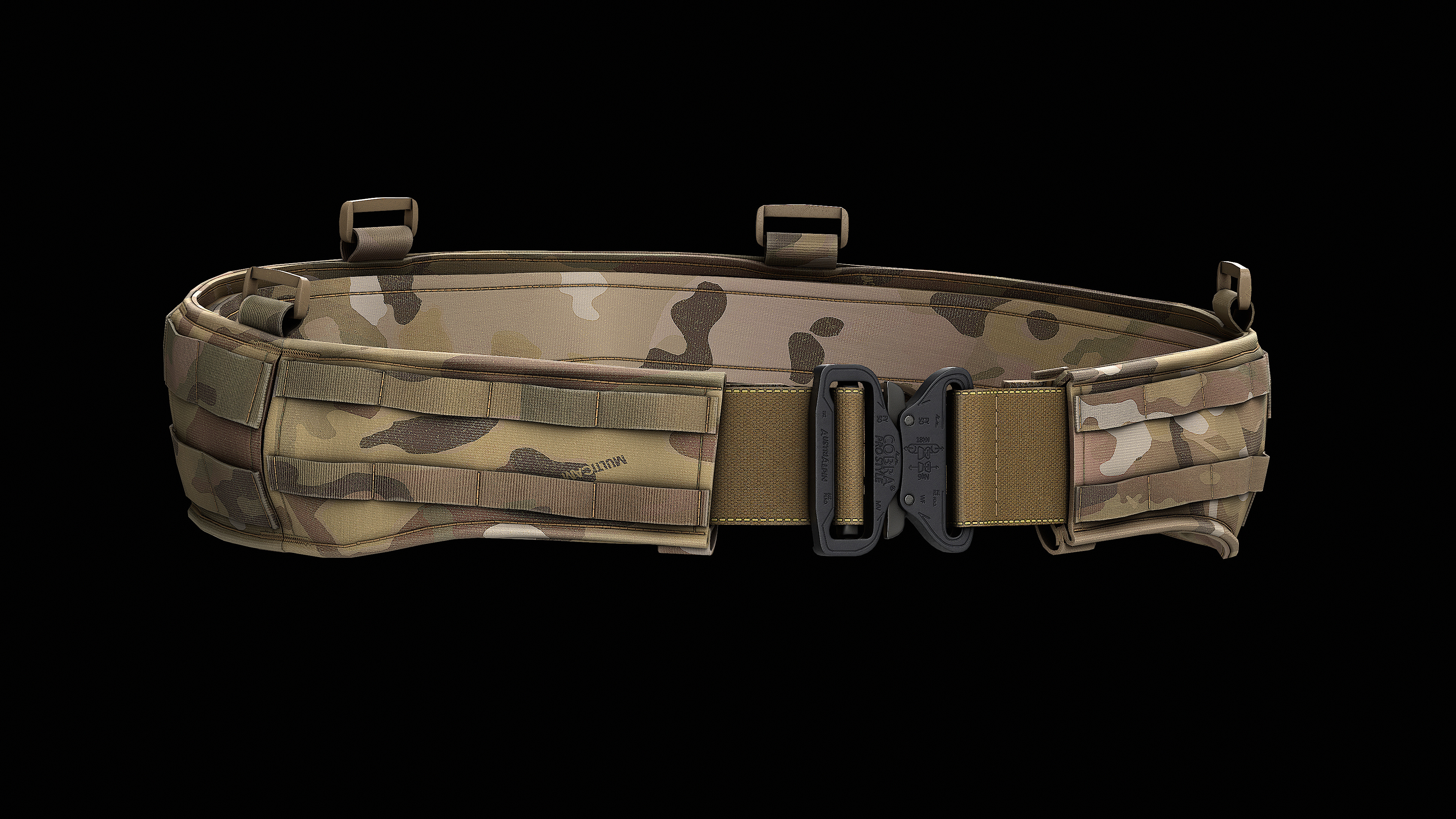 TYR Tactical Gunfighter MAB Belt Low-poly 3D model_1