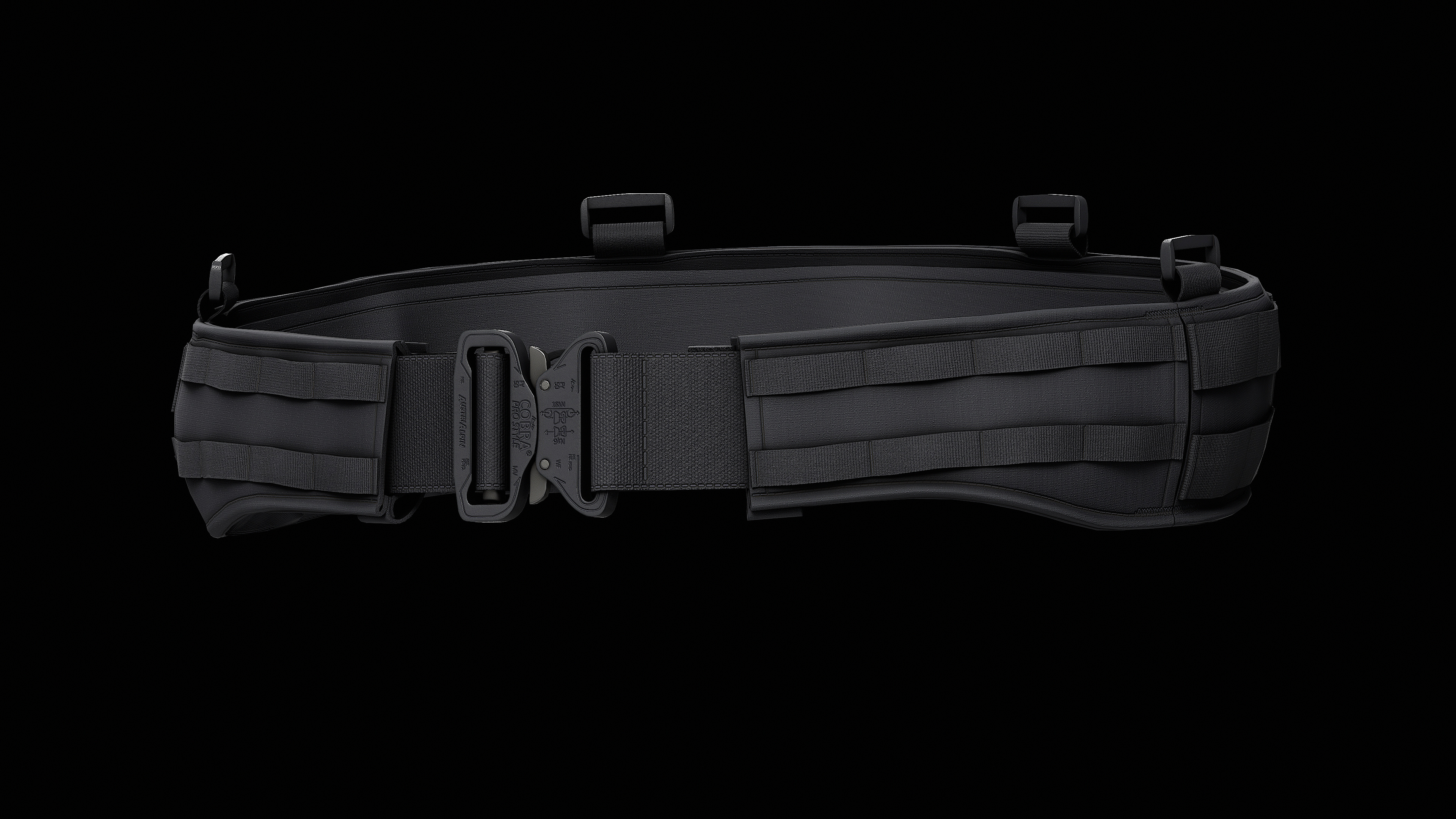 TYR Tactical Gunfighter MAB Belt Low-poly 3D model_25