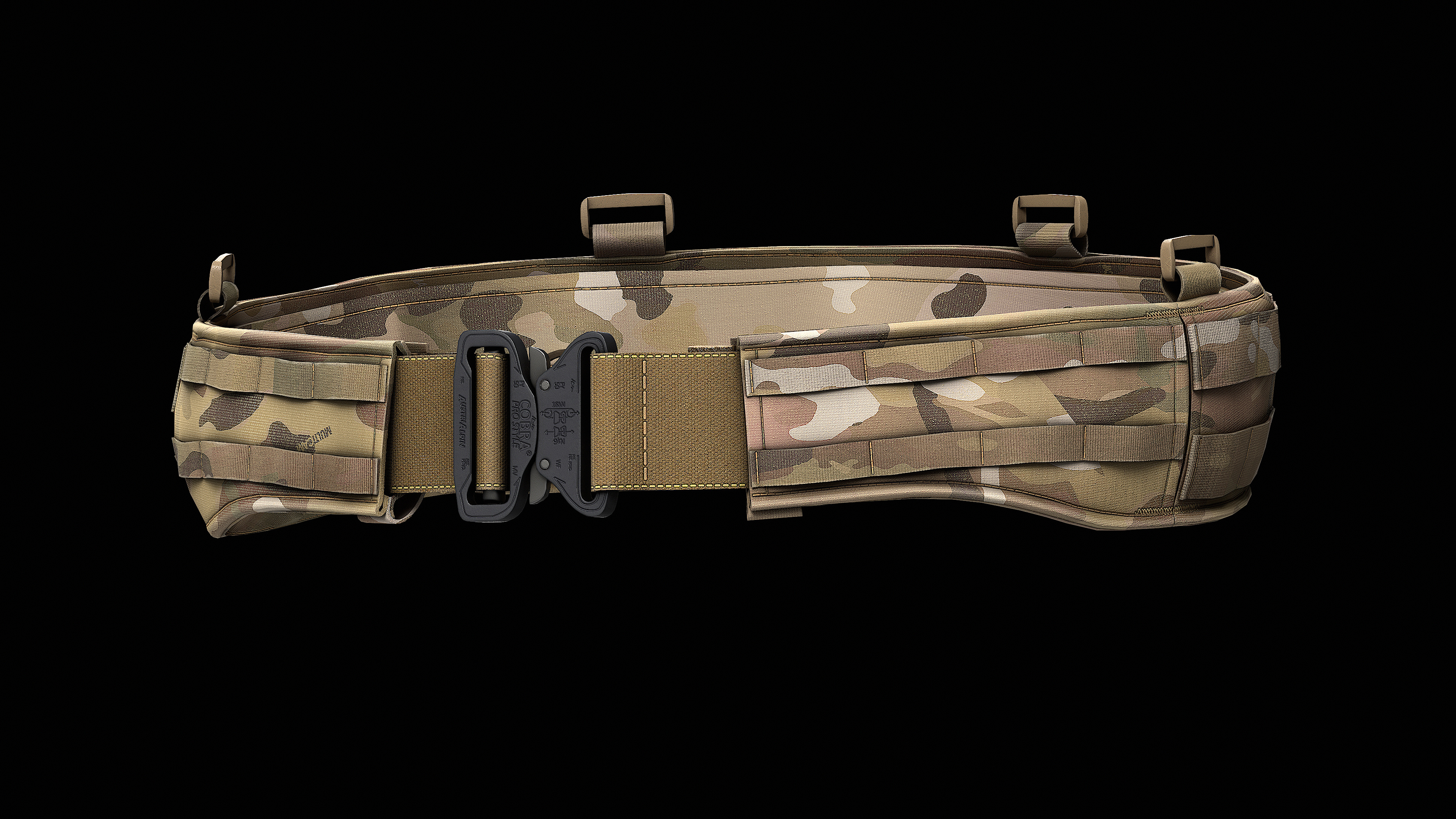 TYR Tactical Gunfighter MAB Belt Low-poly 3D model_26