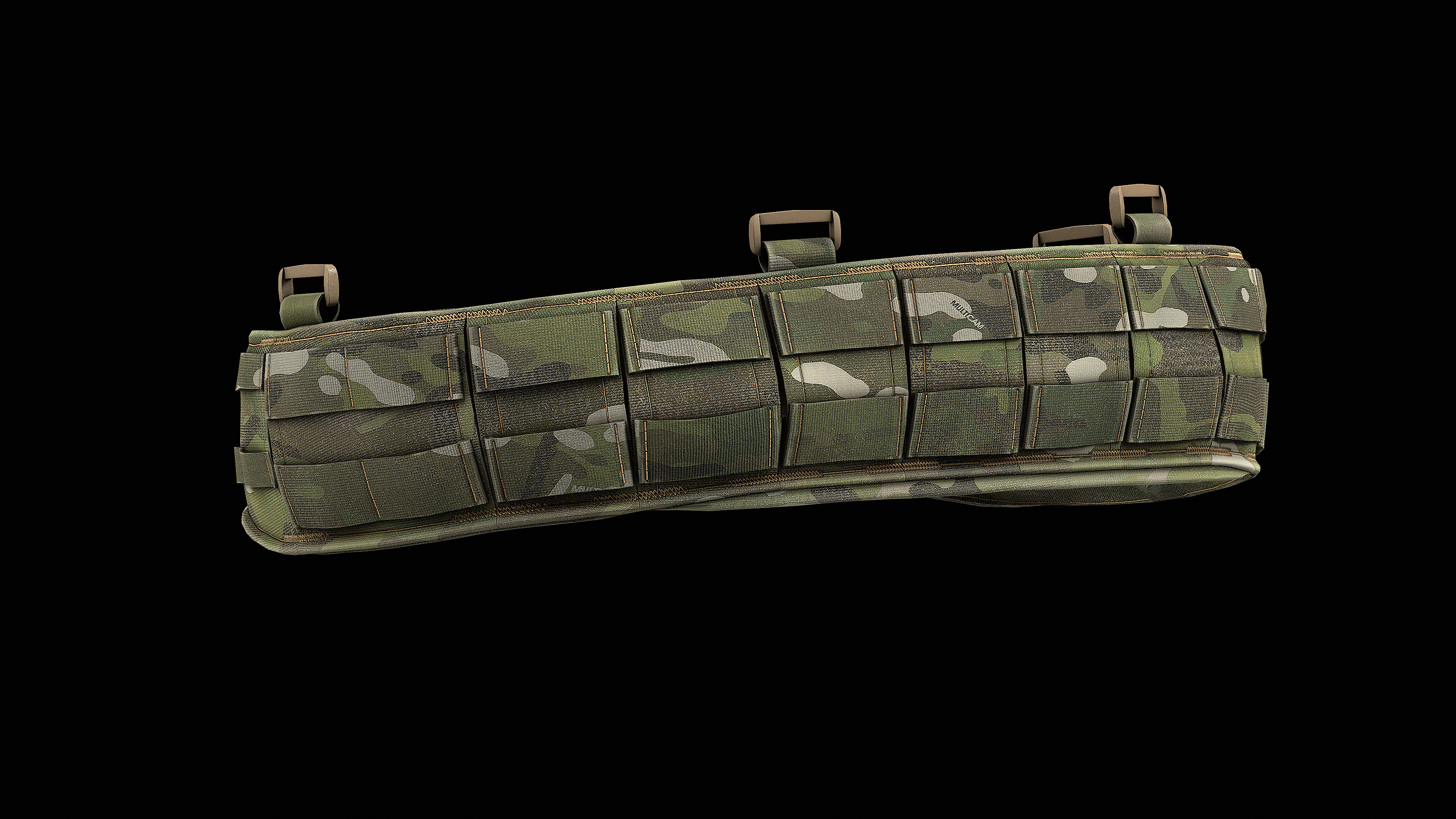 TYR Tactical Gunfighter MAB Belt Low-poly 3D model_20