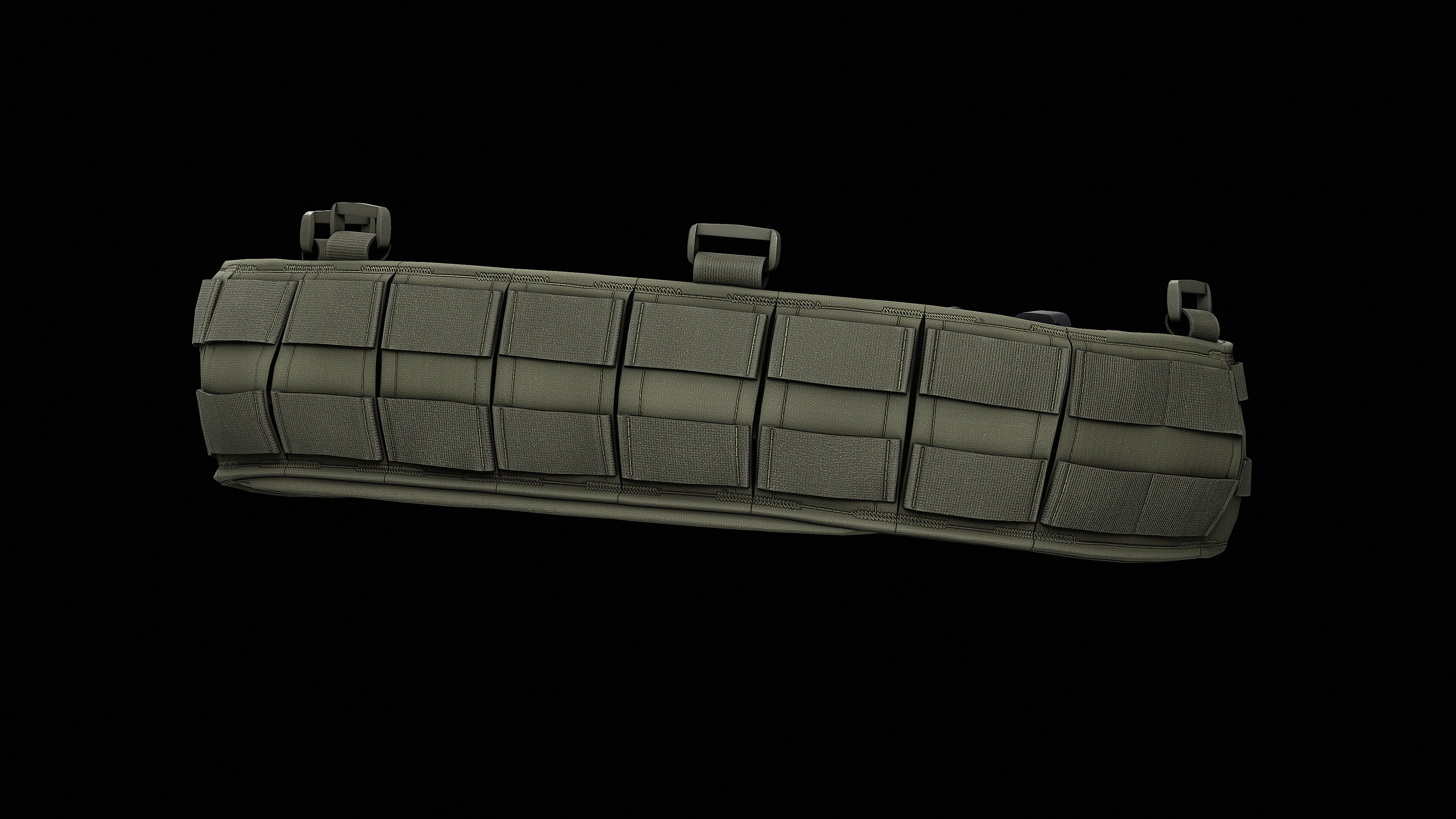 TYR Tactical Gunfighter MAB Belt Low-poly 3D model_8