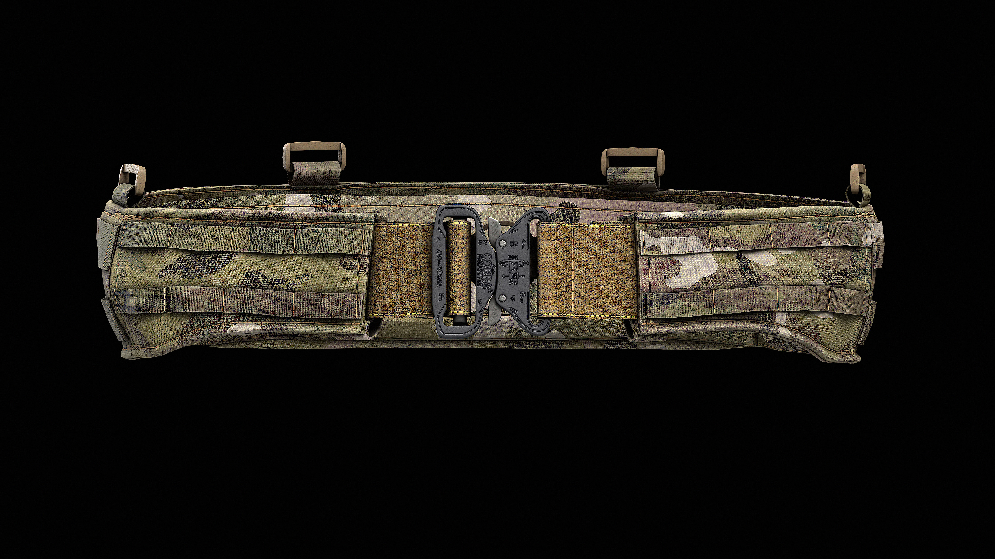 TYR Tactical Gunfighter MAB Belt Low-poly 3D model_28