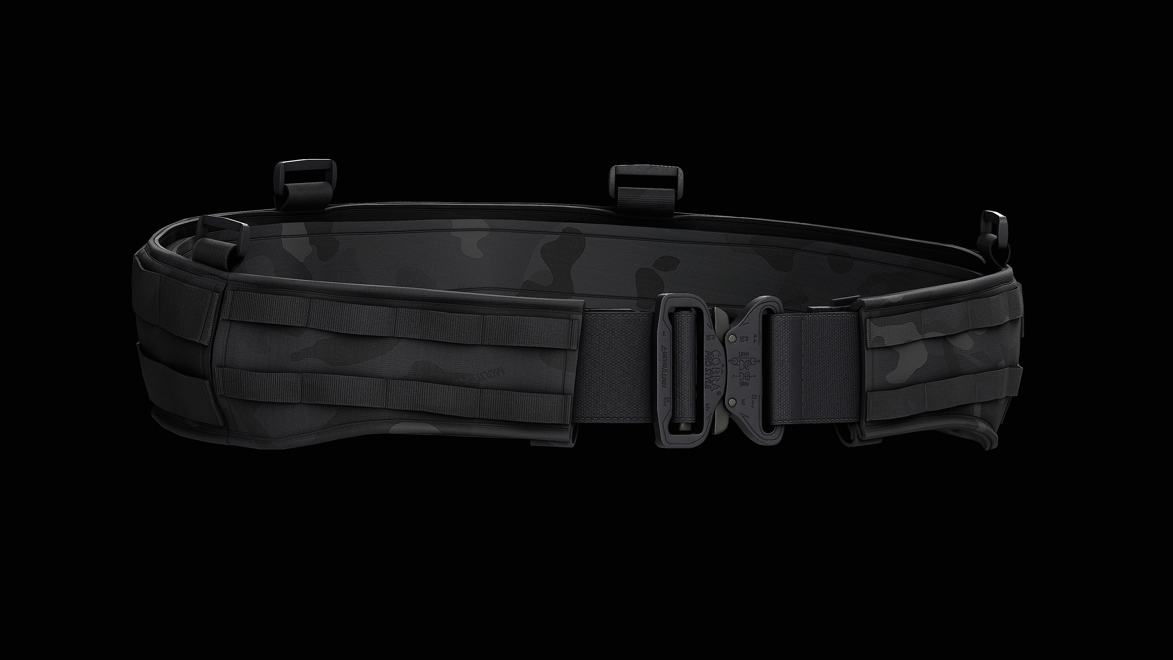 TYR Tactical Gunfighter MAB Belt Low-poly 3D model_4