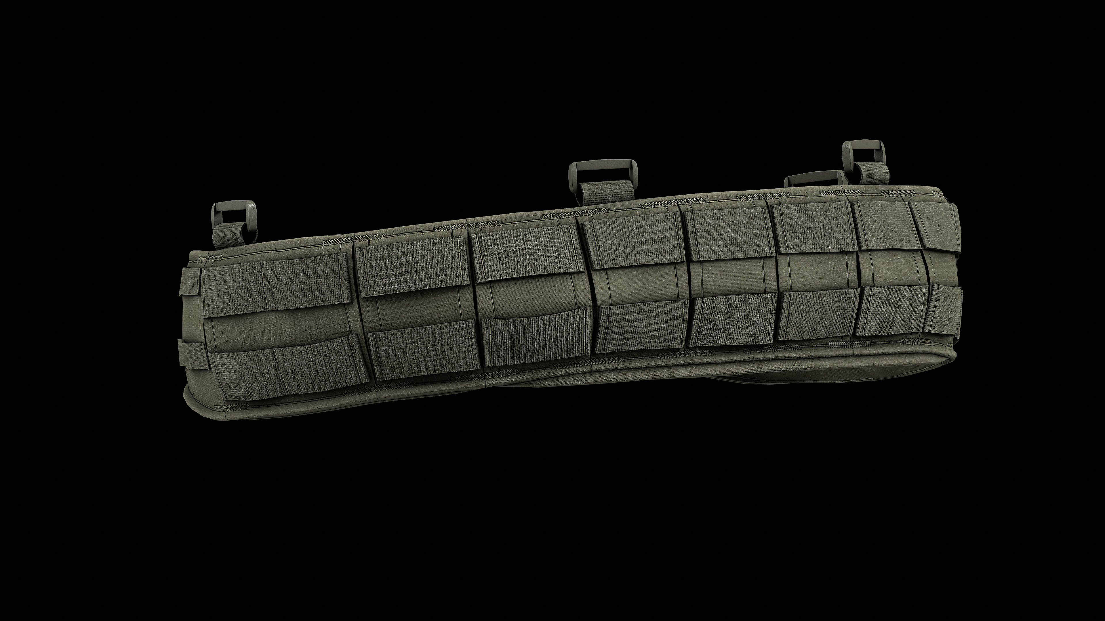TYR Tactical Gunfighter MAB Belt Low-poly 3D model_19