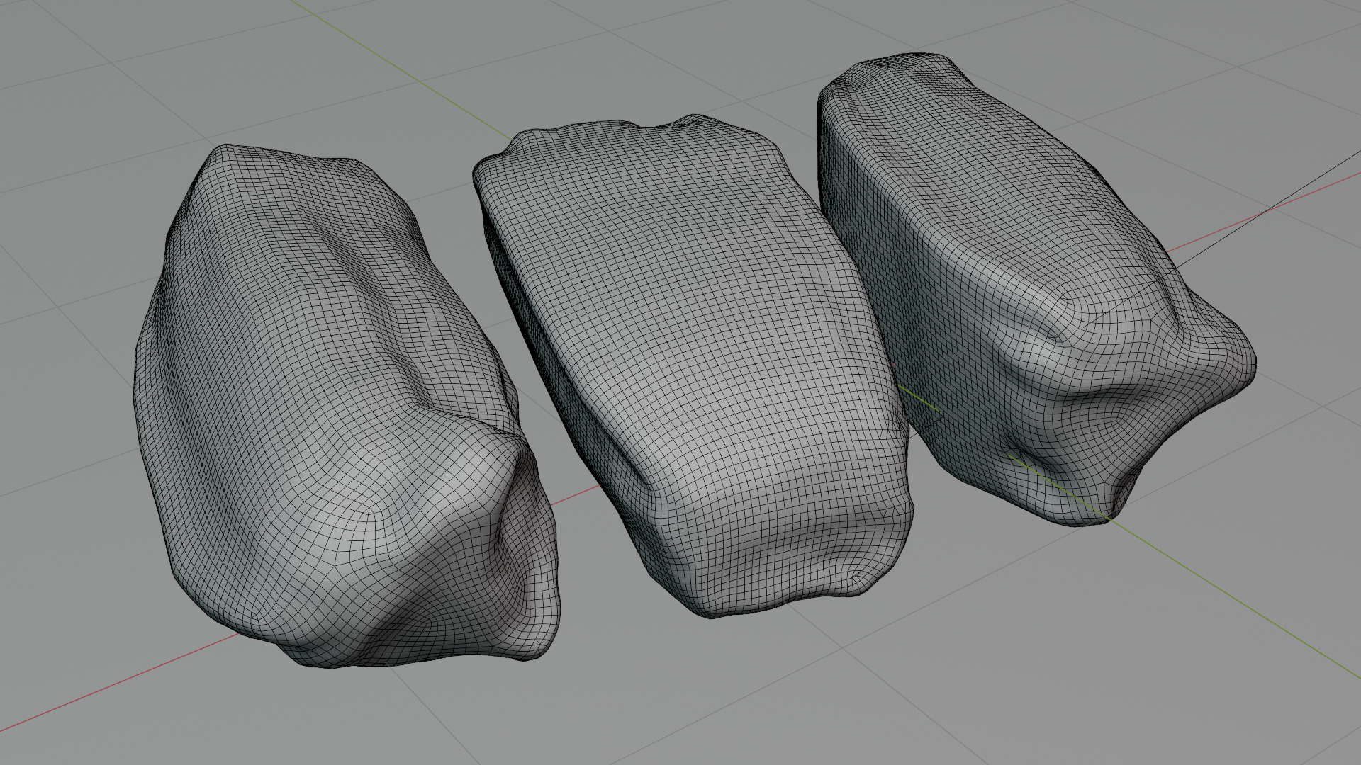 Beef Steak Low Poly Low-poly 3D model_10