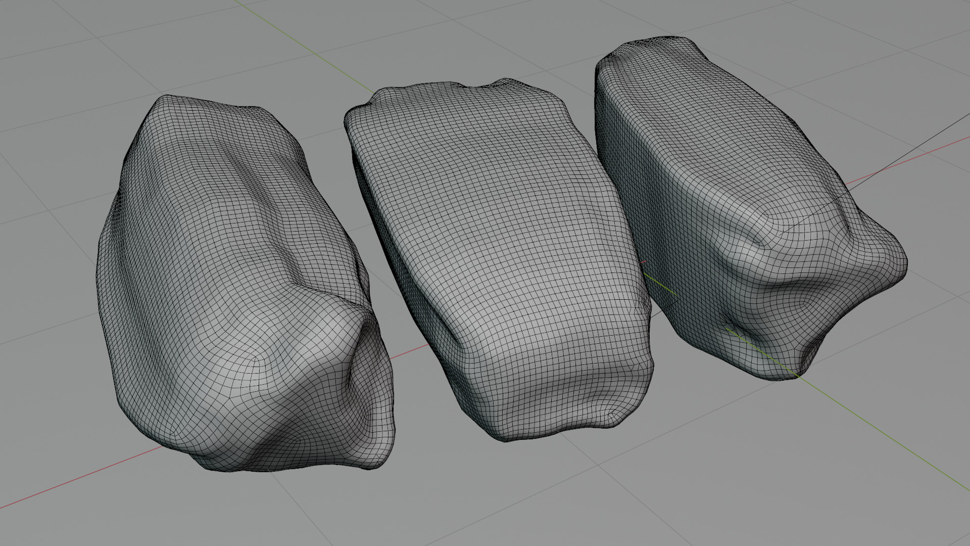 Beef Steak Low Poly Low-poly 3D model_12