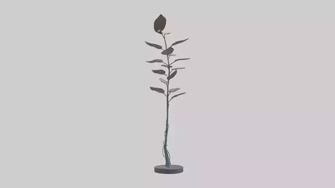 Floating Stem Sculpture model