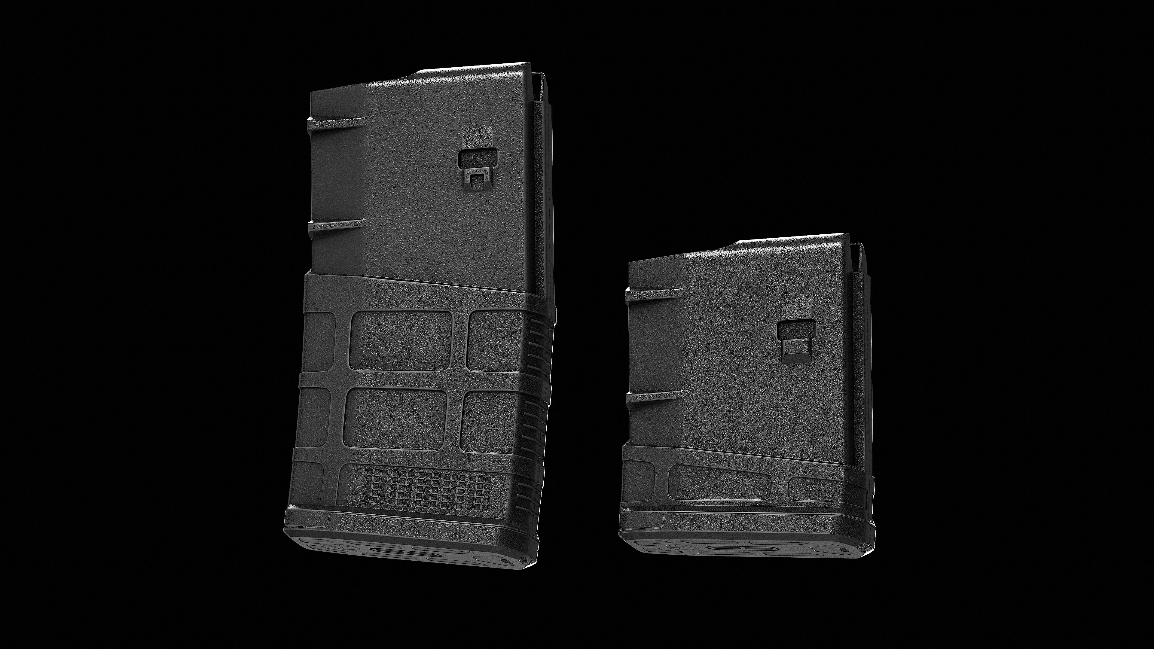 PMAG 20 and 10 LRSR GEN M3 Low-poly 3D model_1