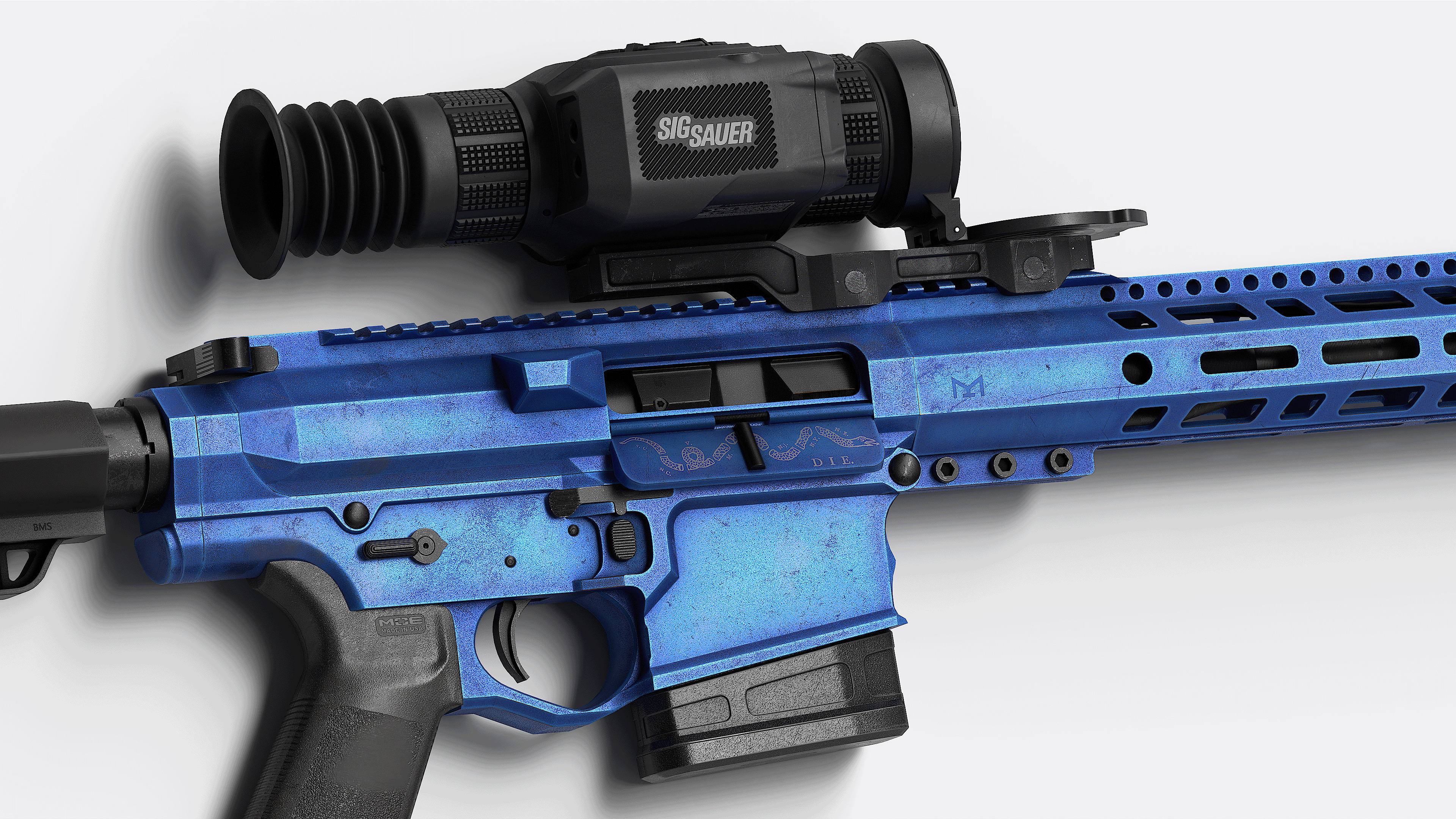 PMAG 20 and 10 LRSR GEN M3 Low-poly 3D model_7