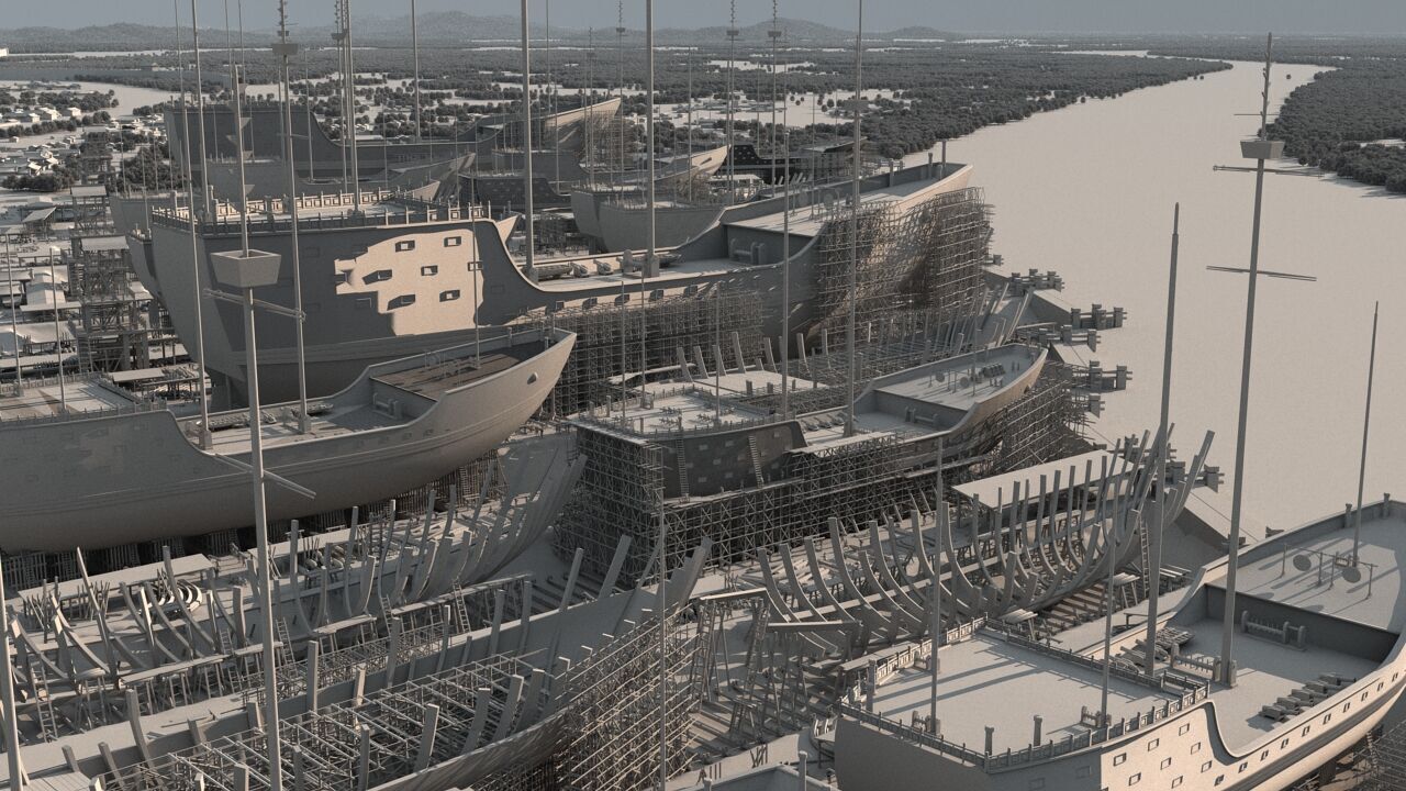 shipyard  3D model_6