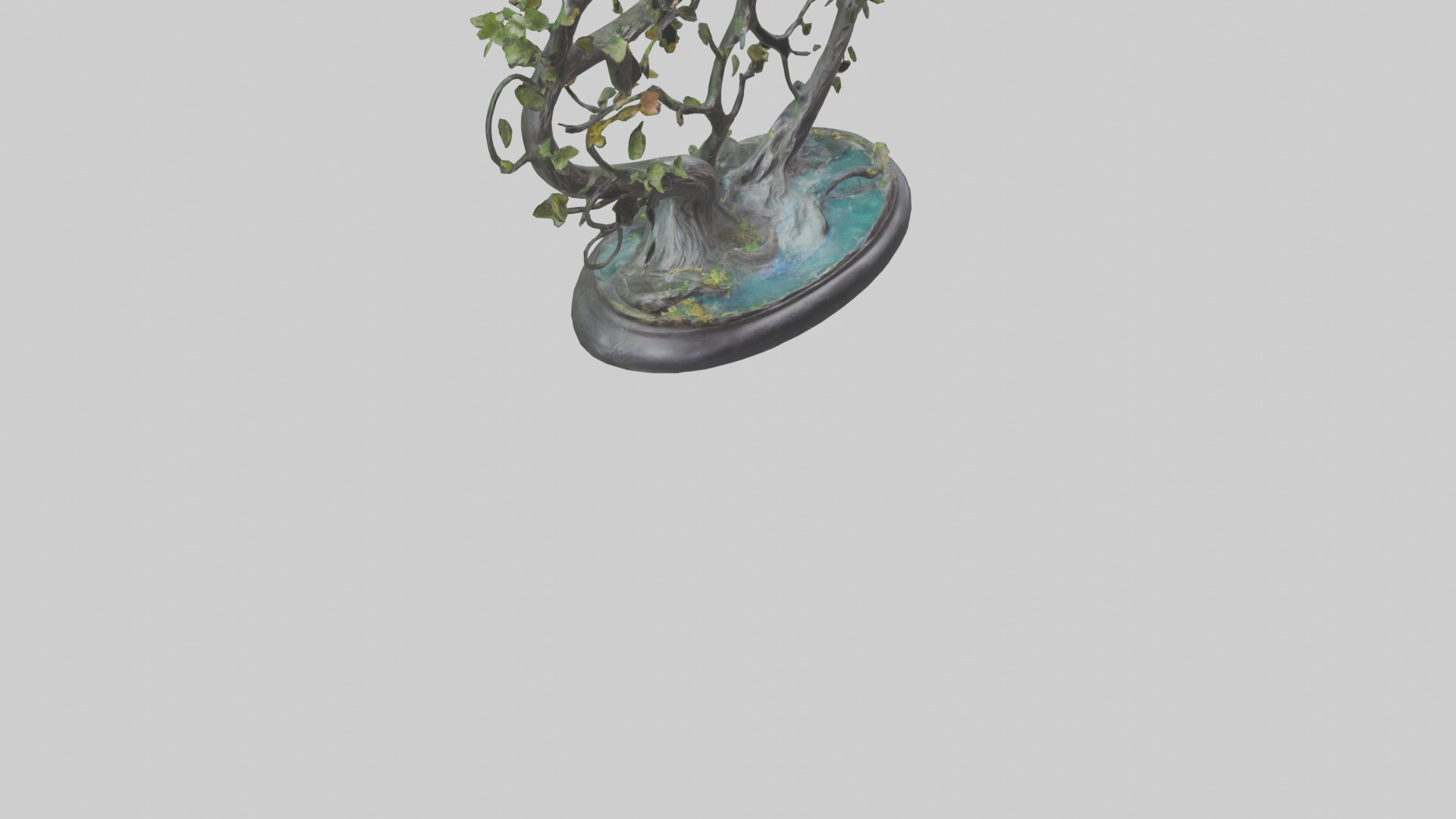 Flow of Nature statue model 3D model_6