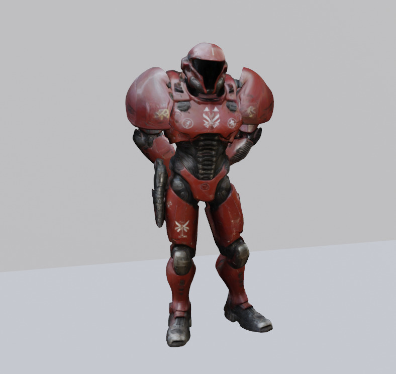Soviet Sci-Fi militar characters pack 3D model_9
