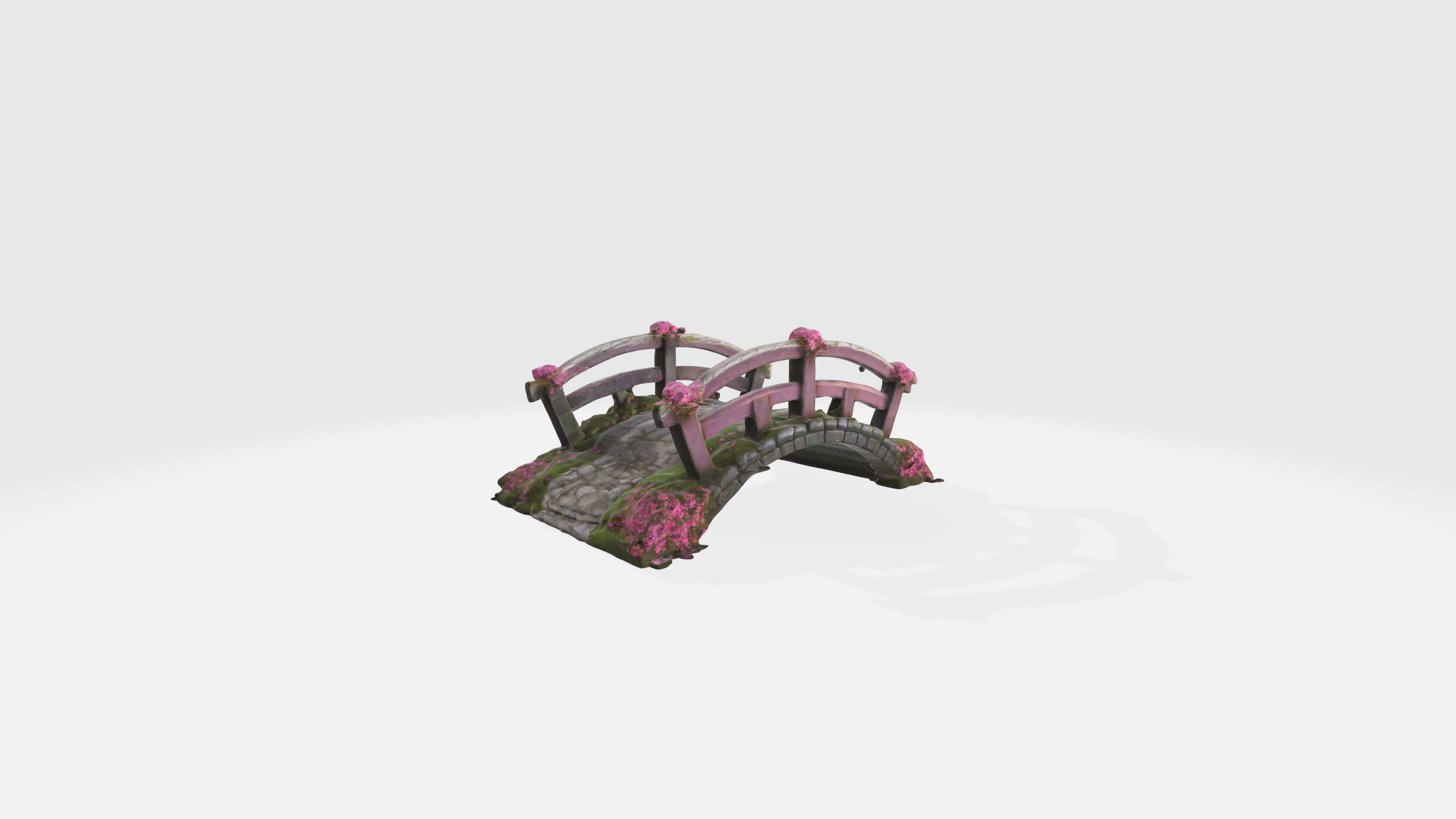 Medieval Stoneworks Pack -3D Low-poly 3D model_3