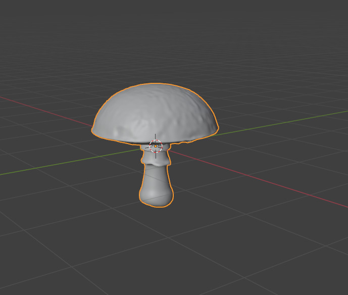 Realistic White Mushroom 3D Model 3D model_6