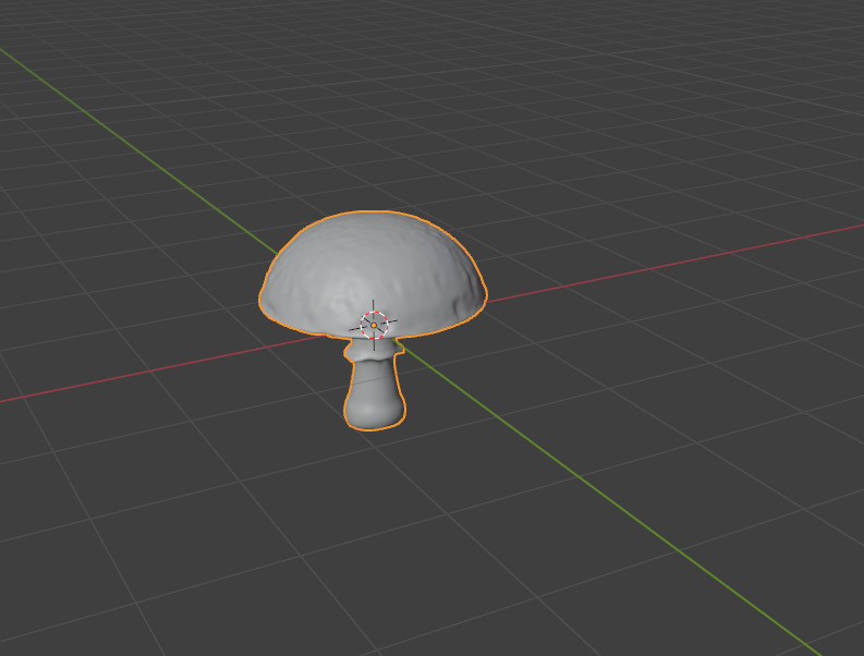 Realistic White Mushroom 3D Model 3D model_7
