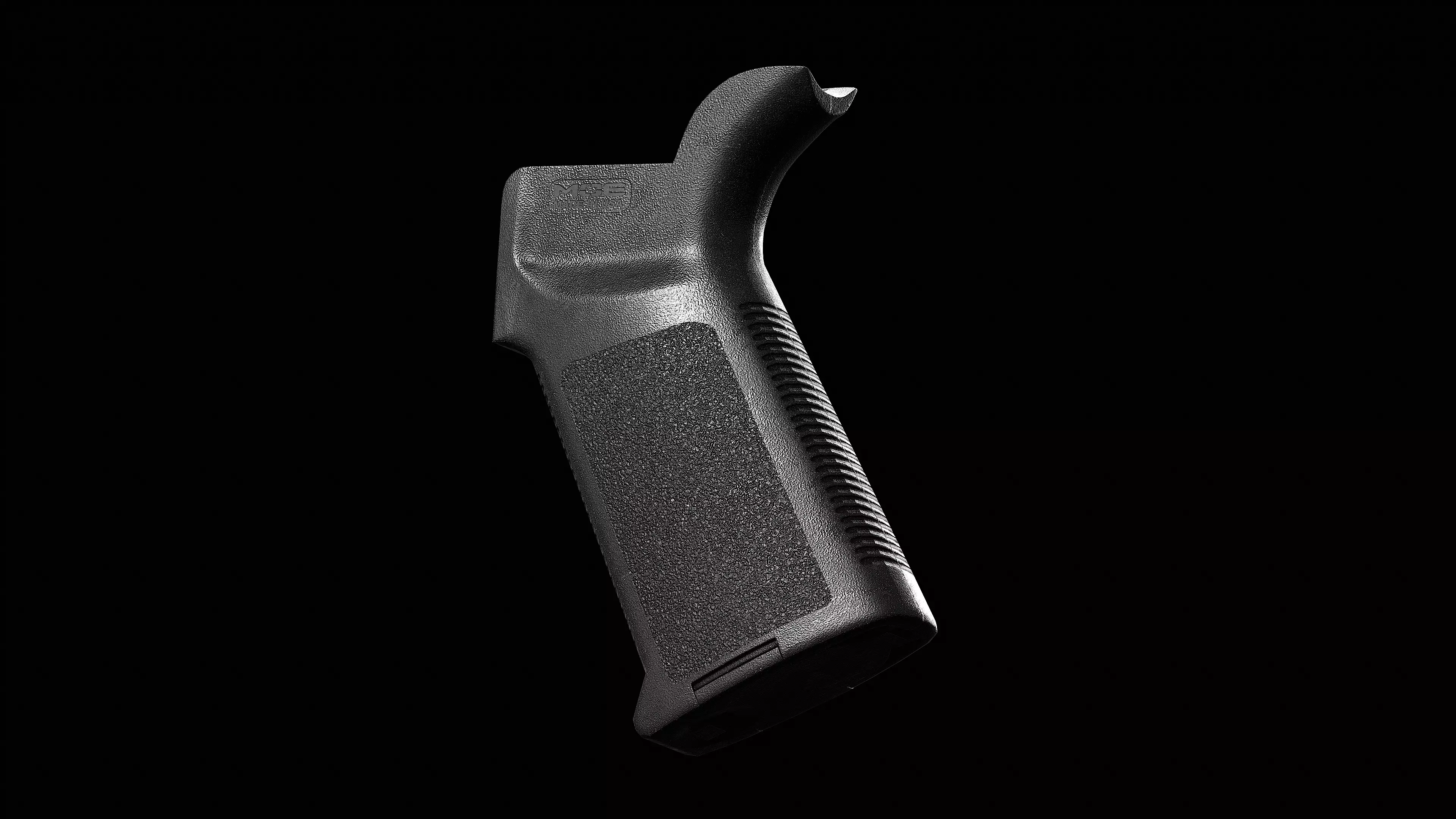 Magpul MOE Grip Low-poly 3D model_0