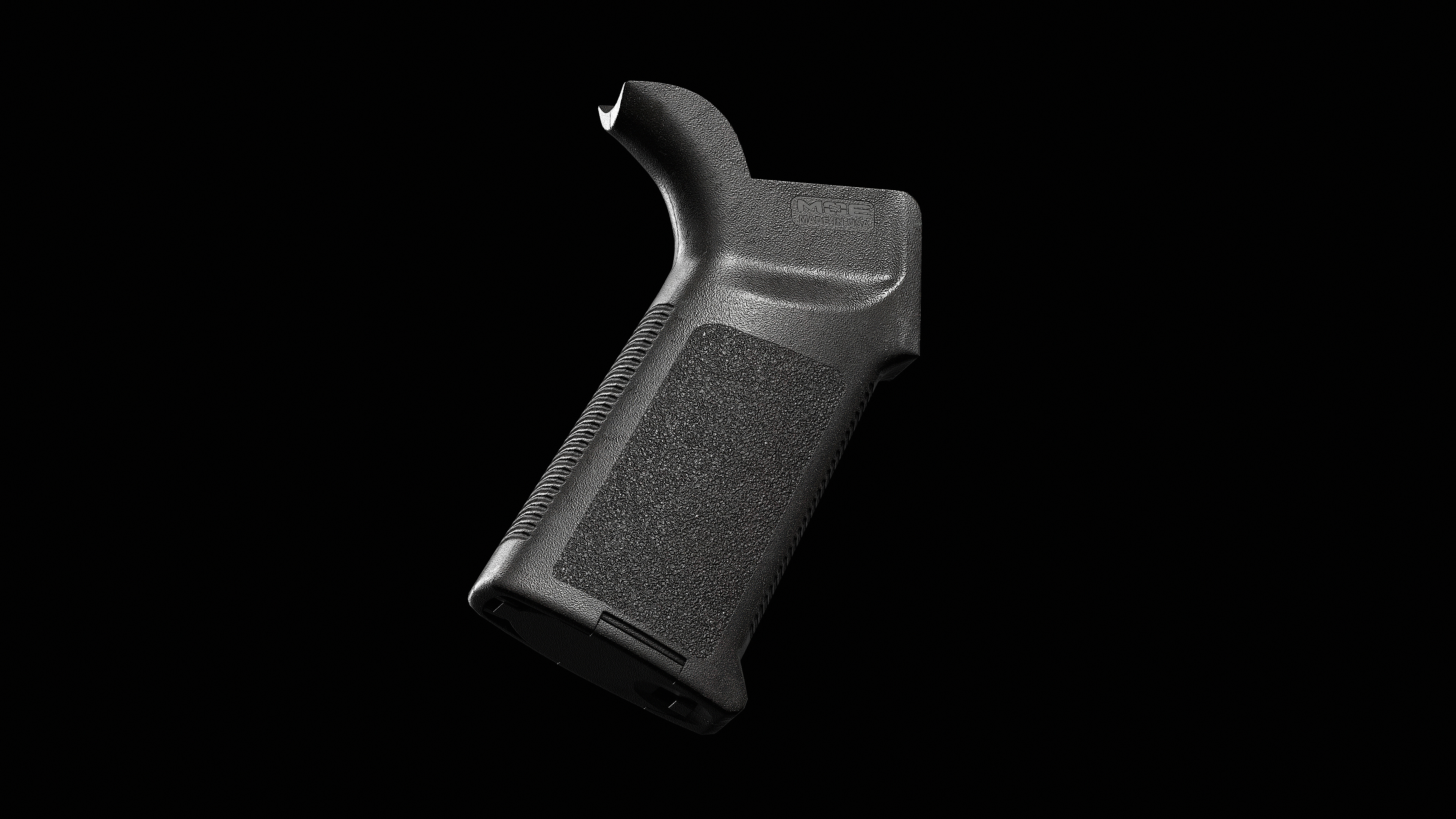 Magpul MOE Grip Low-poly 3D model_3