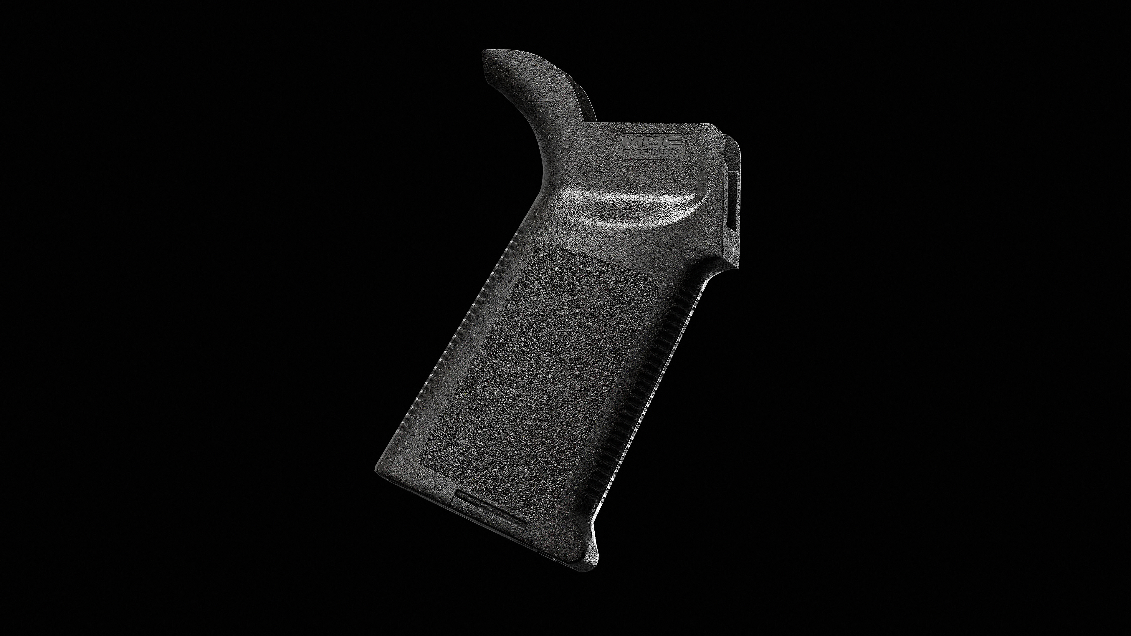 Magpul MOE Grip Low-poly 3D model_1