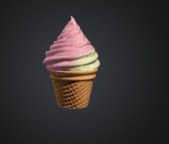 Ice Cream 3D Model 3D model