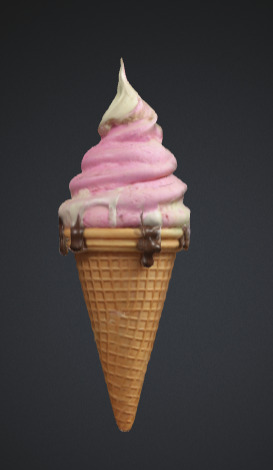 Ice Cream 3D model_1