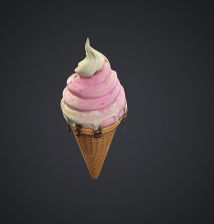 Ice Cream 3D model_4