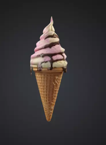 Ice Cream 3D model_0