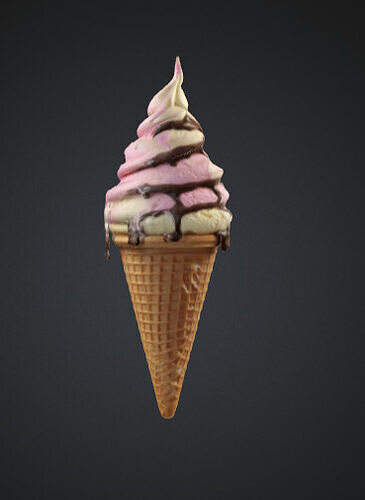 Ice Cream 3D model