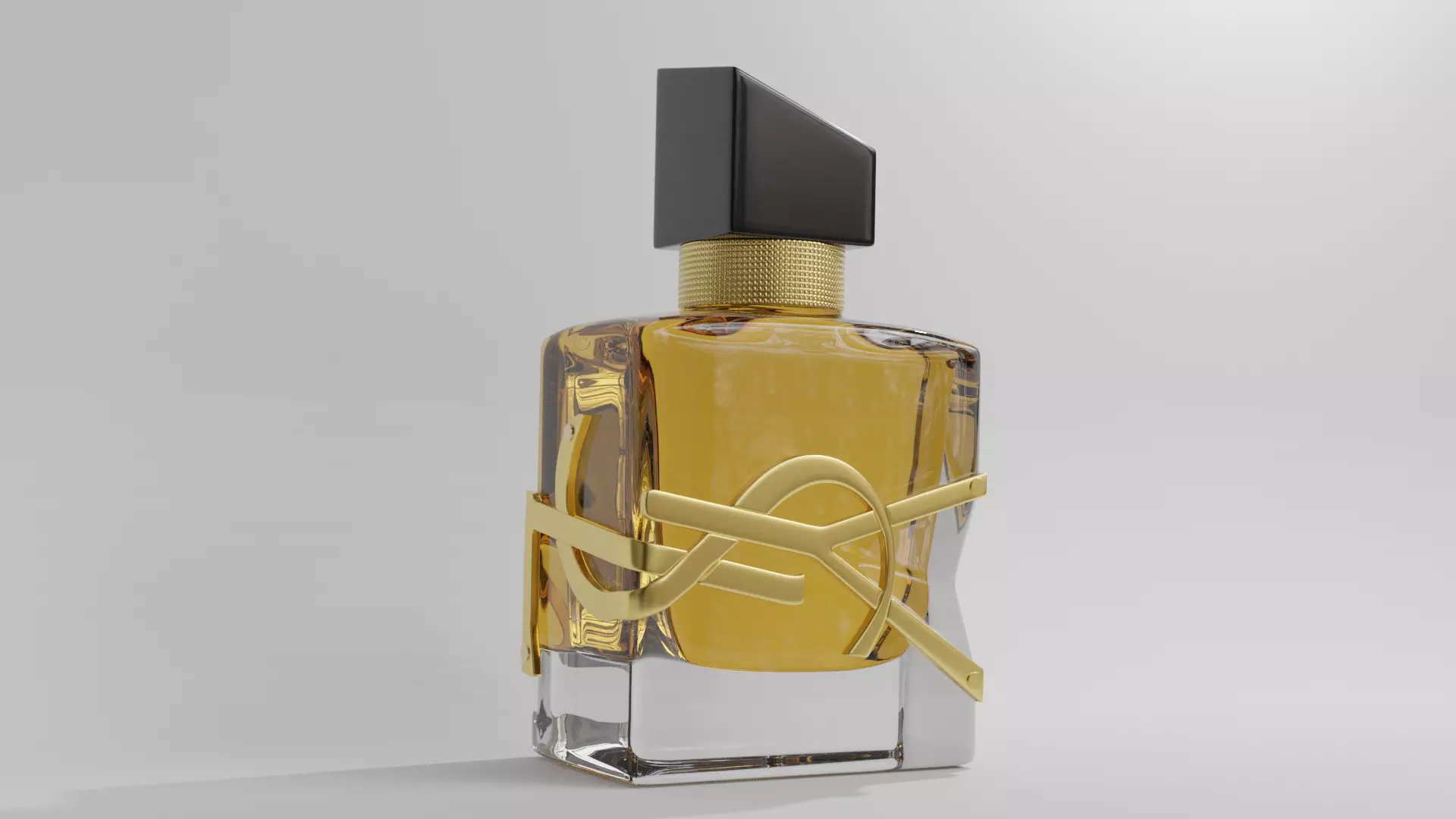 Yves Saint Laurent Libre Eau de Parfum Low-poly 3D model_0
