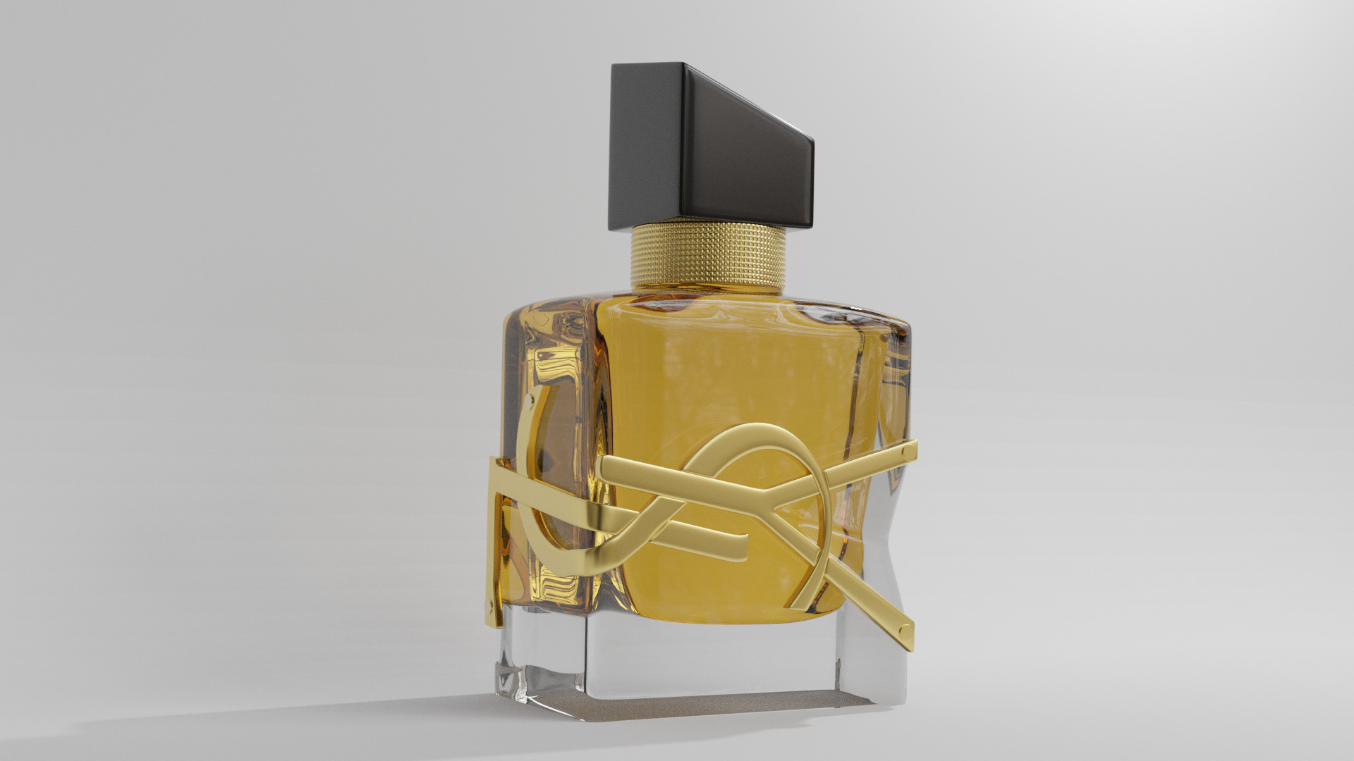 Yves Saint Laurent Libre Eau de Parfum Low-poly 3D model_4
