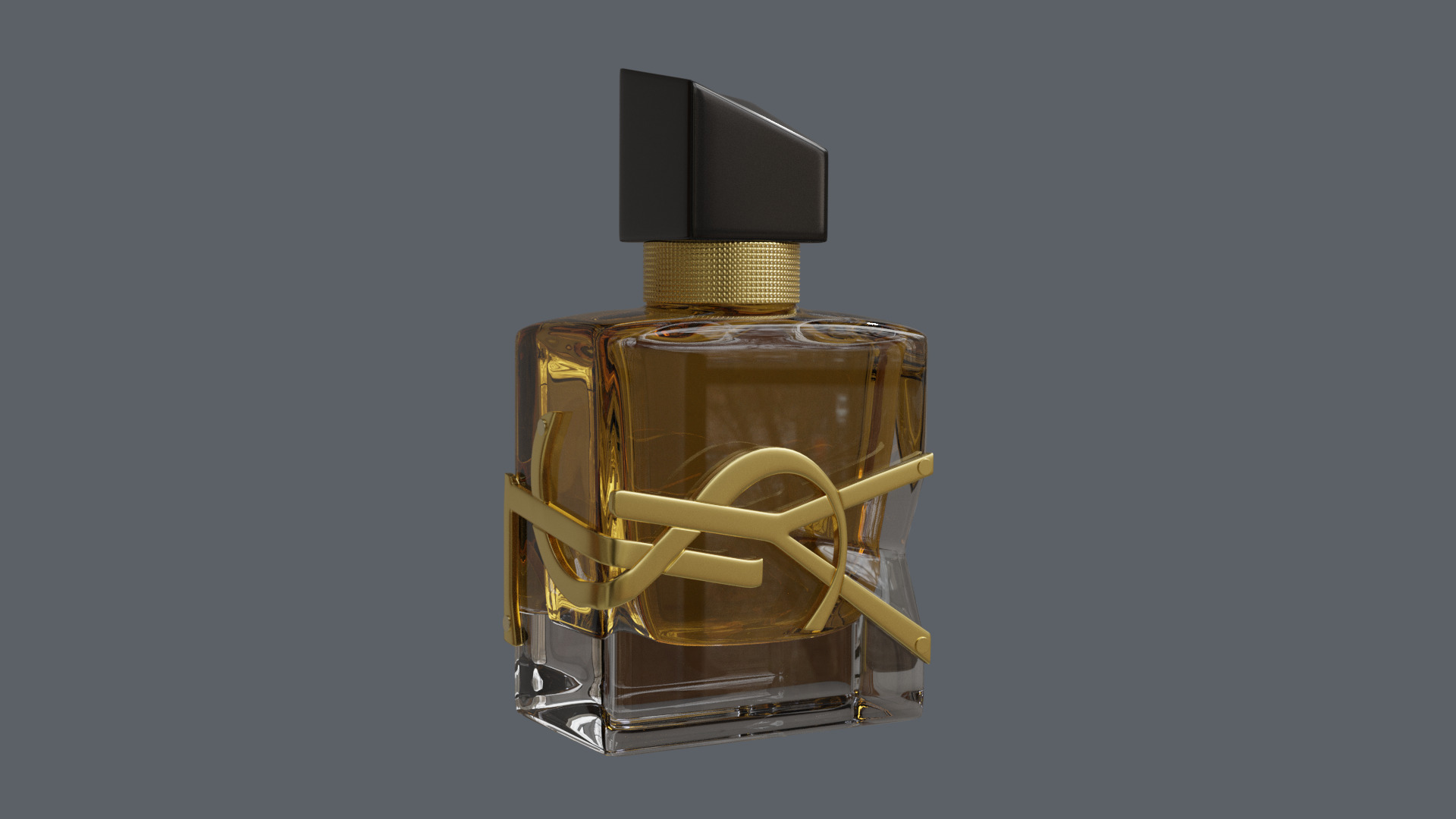 Yves Saint Laurent Libre Eau de Parfum Low-poly 3D model_1