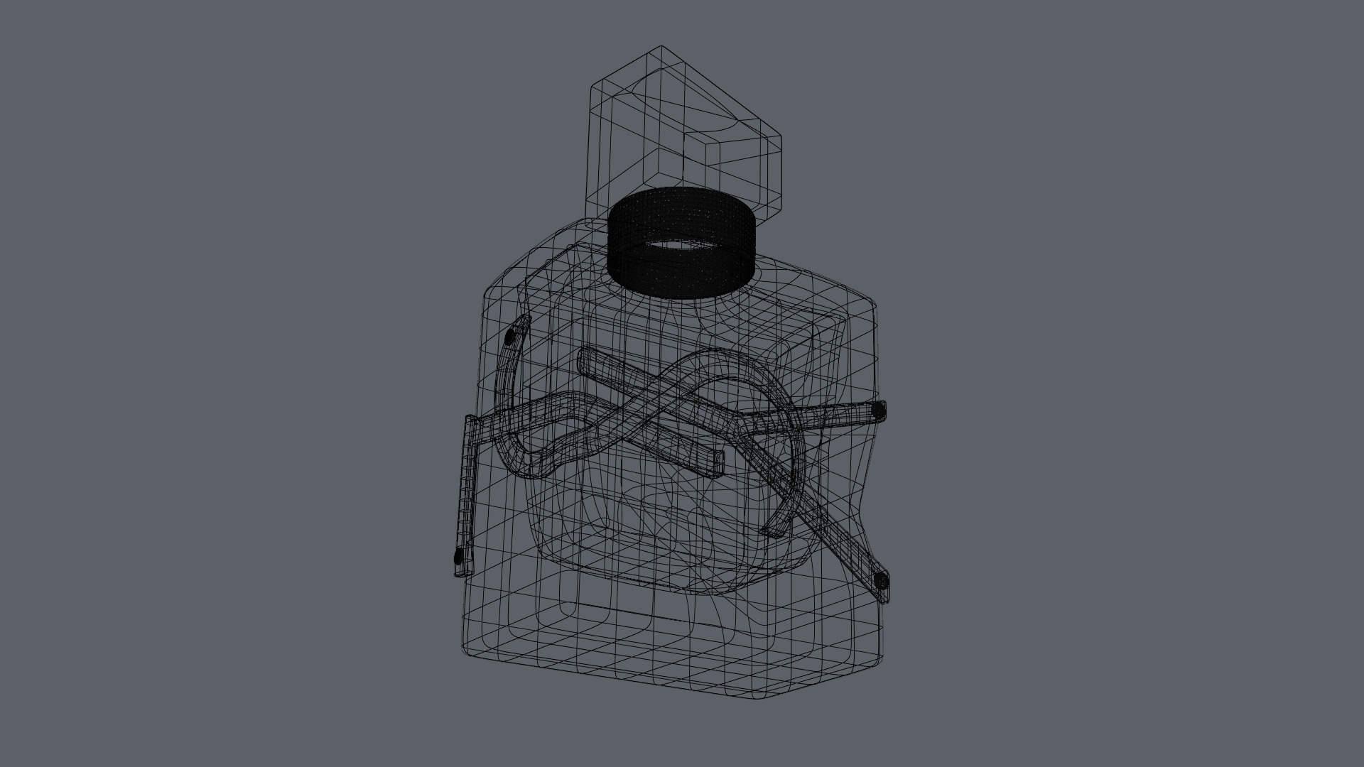 Yves Saint Laurent Libre Eau de Parfum Low-poly 3D model_9